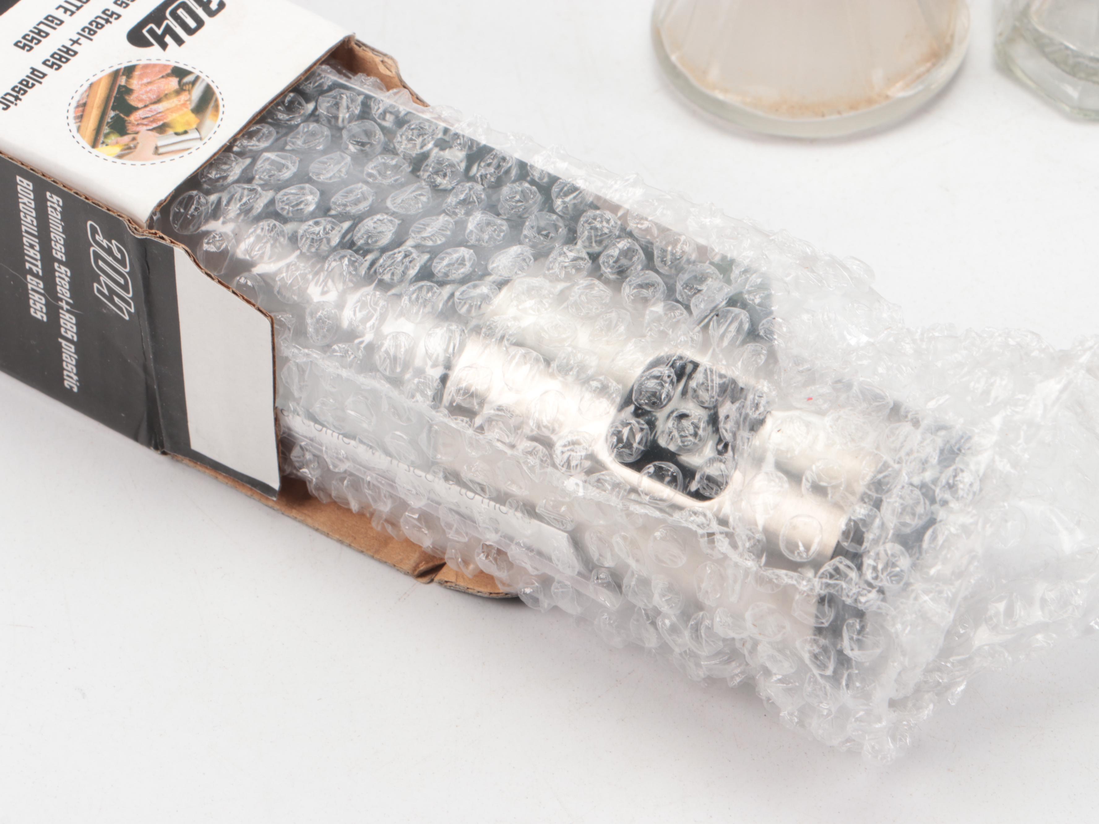 Revere Ware Stainless Steel Pan with Oil Sprayer and Shakers