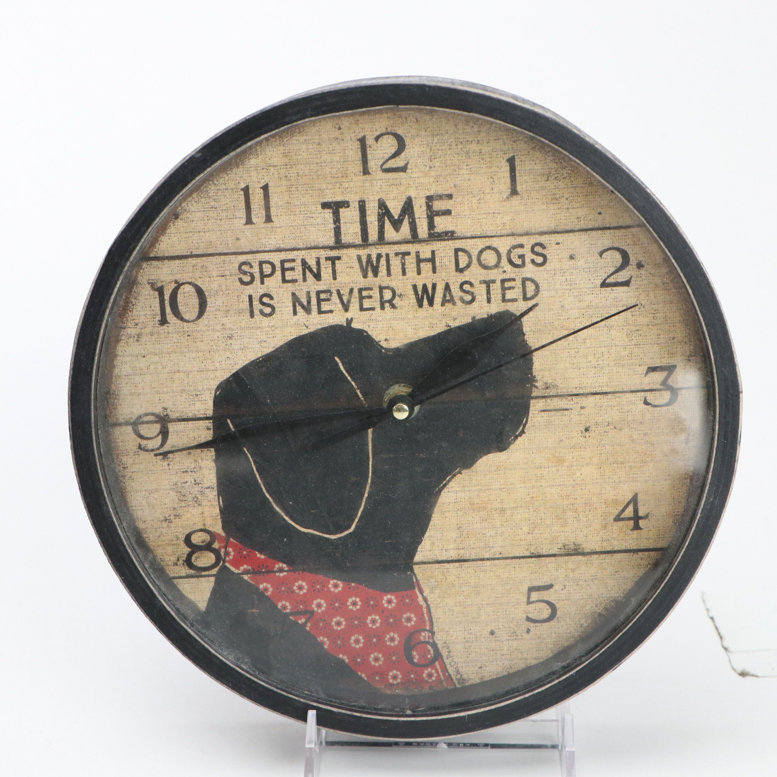 Christmas Dressed and Other Dog Figurines with Books and Other Décor