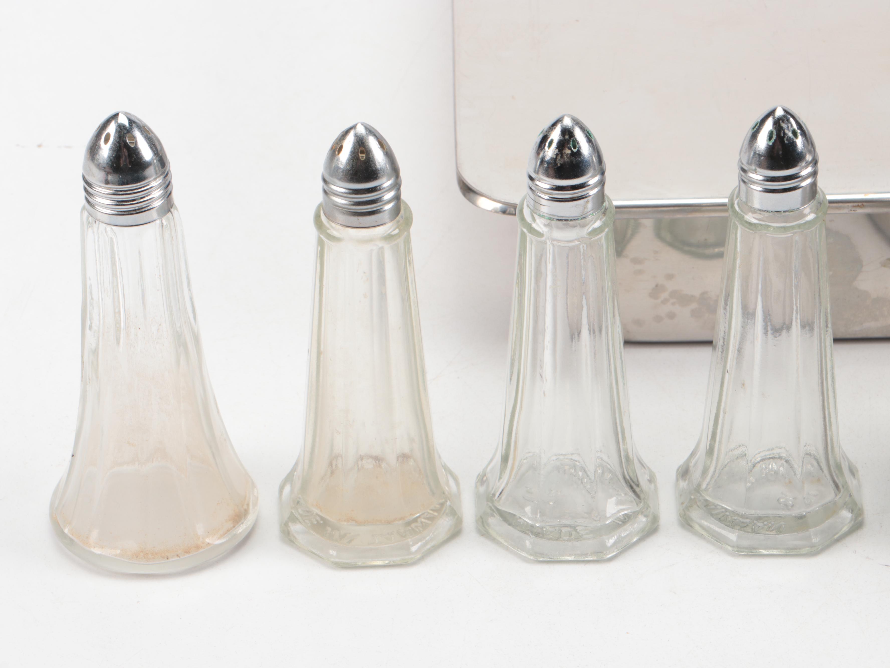 Revere Ware Stainless Steel Pan with Oil Sprayer and Shakers