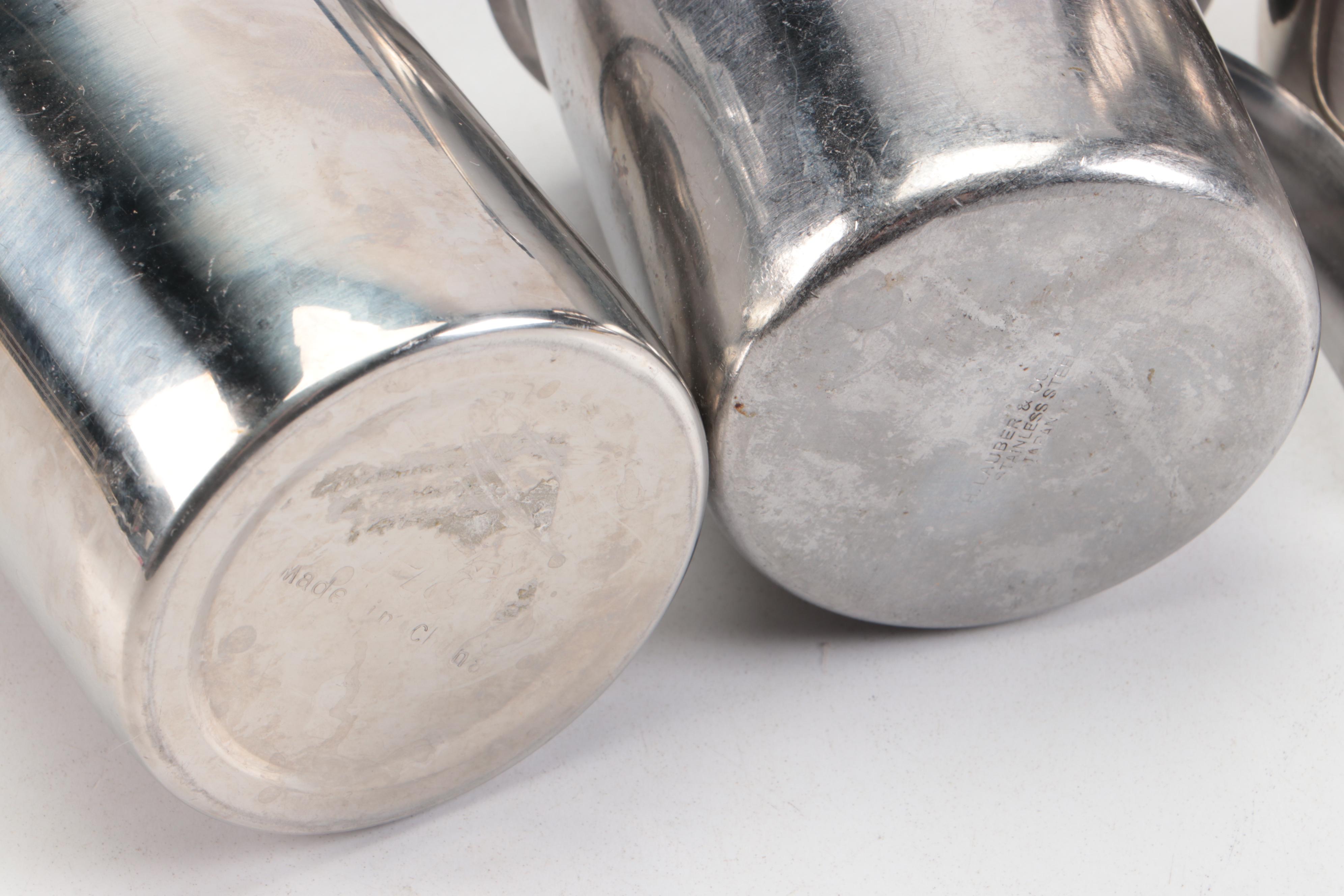 Revere Ware Stainless Steel Pan with Oil Sprayer and Shakers