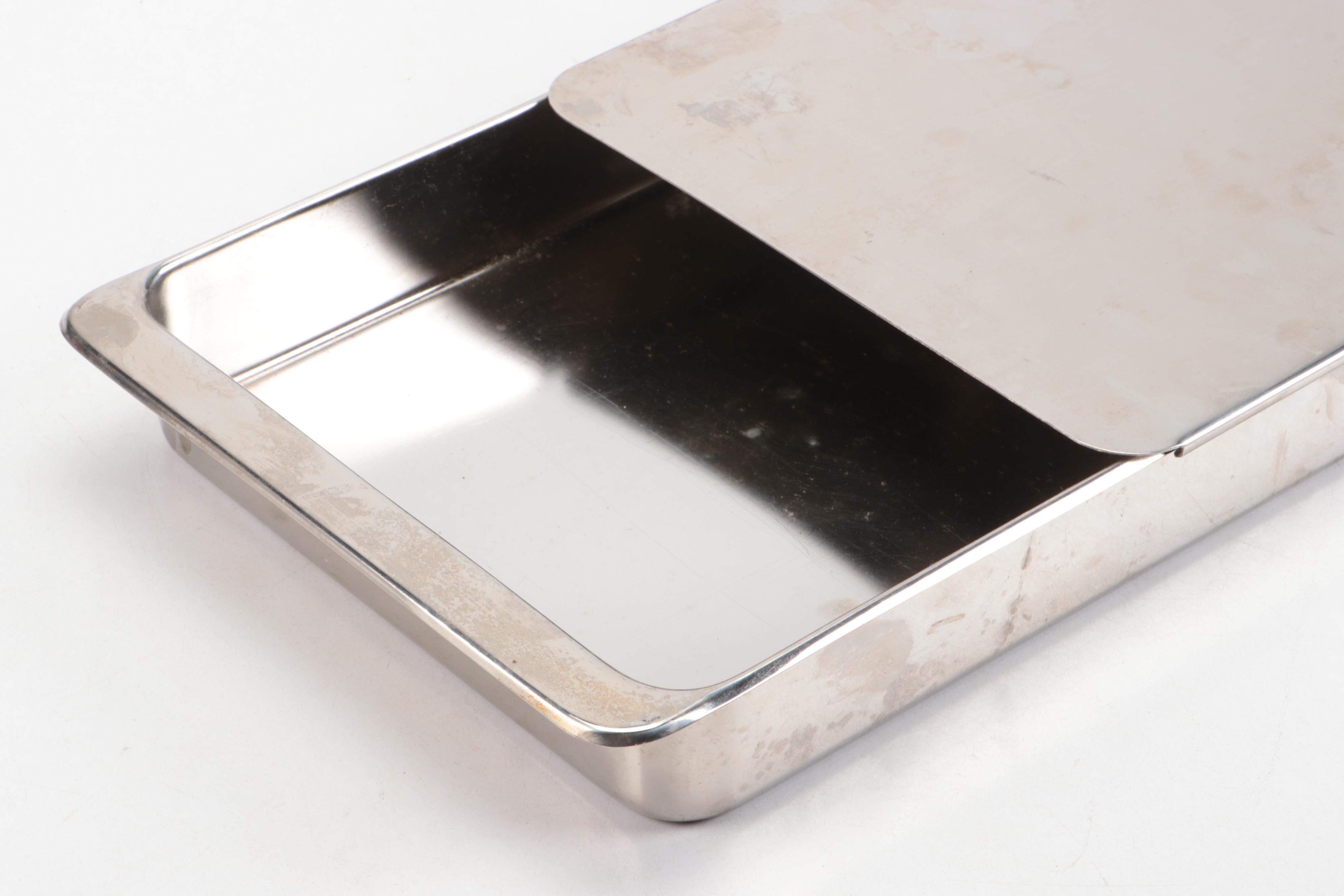 Revere Ware Stainless Steel Pan with Oil Sprayer and Shakers