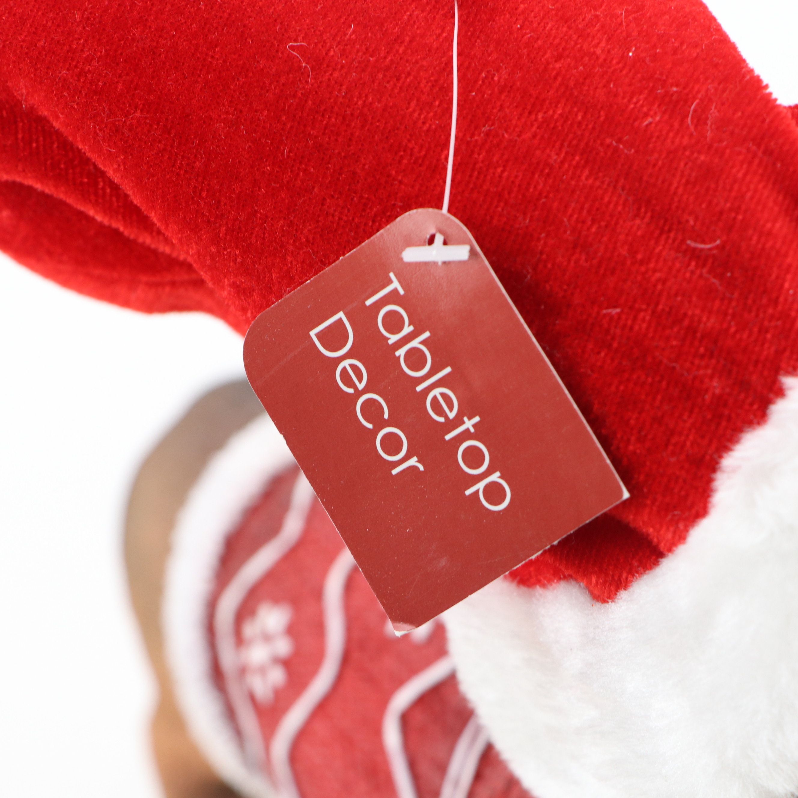 Christmas Dressed and Other Dog Figurines with Books and Other Décor