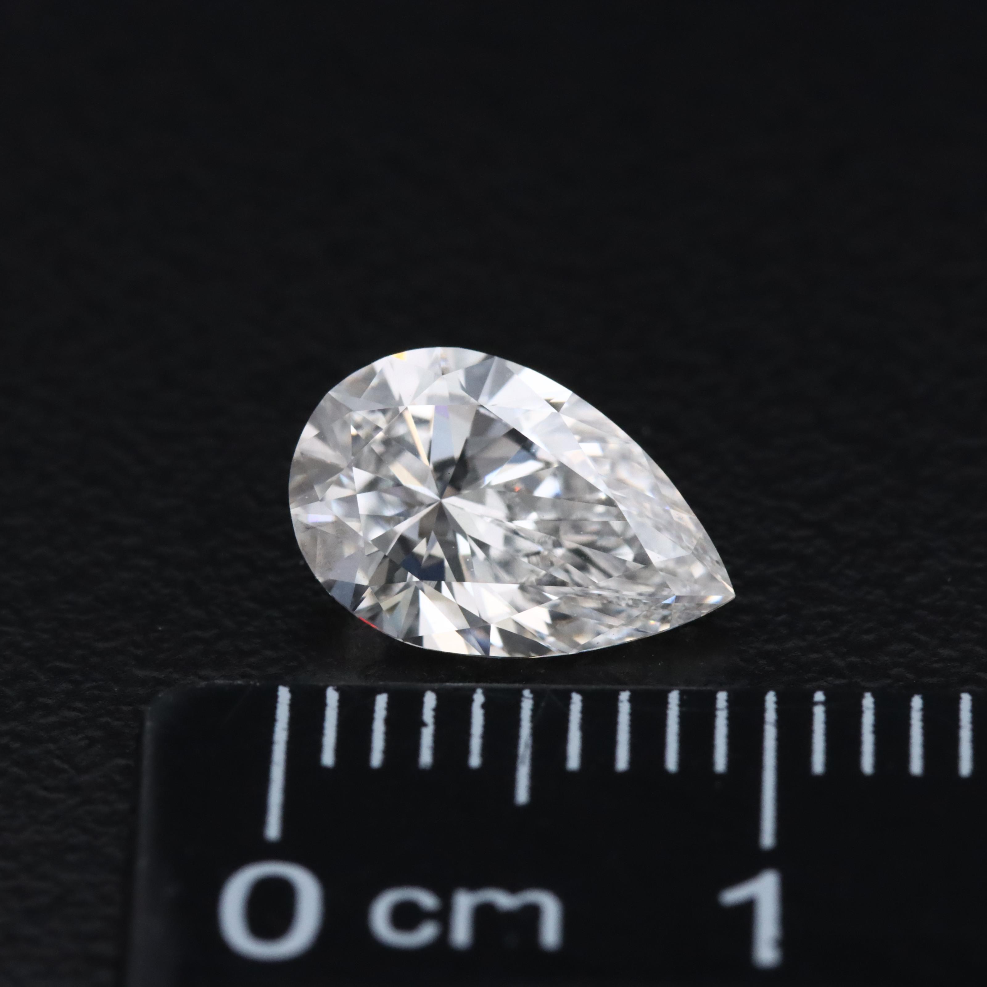 Loose 1.33 CT Lab Grown Diamond with IGI Report