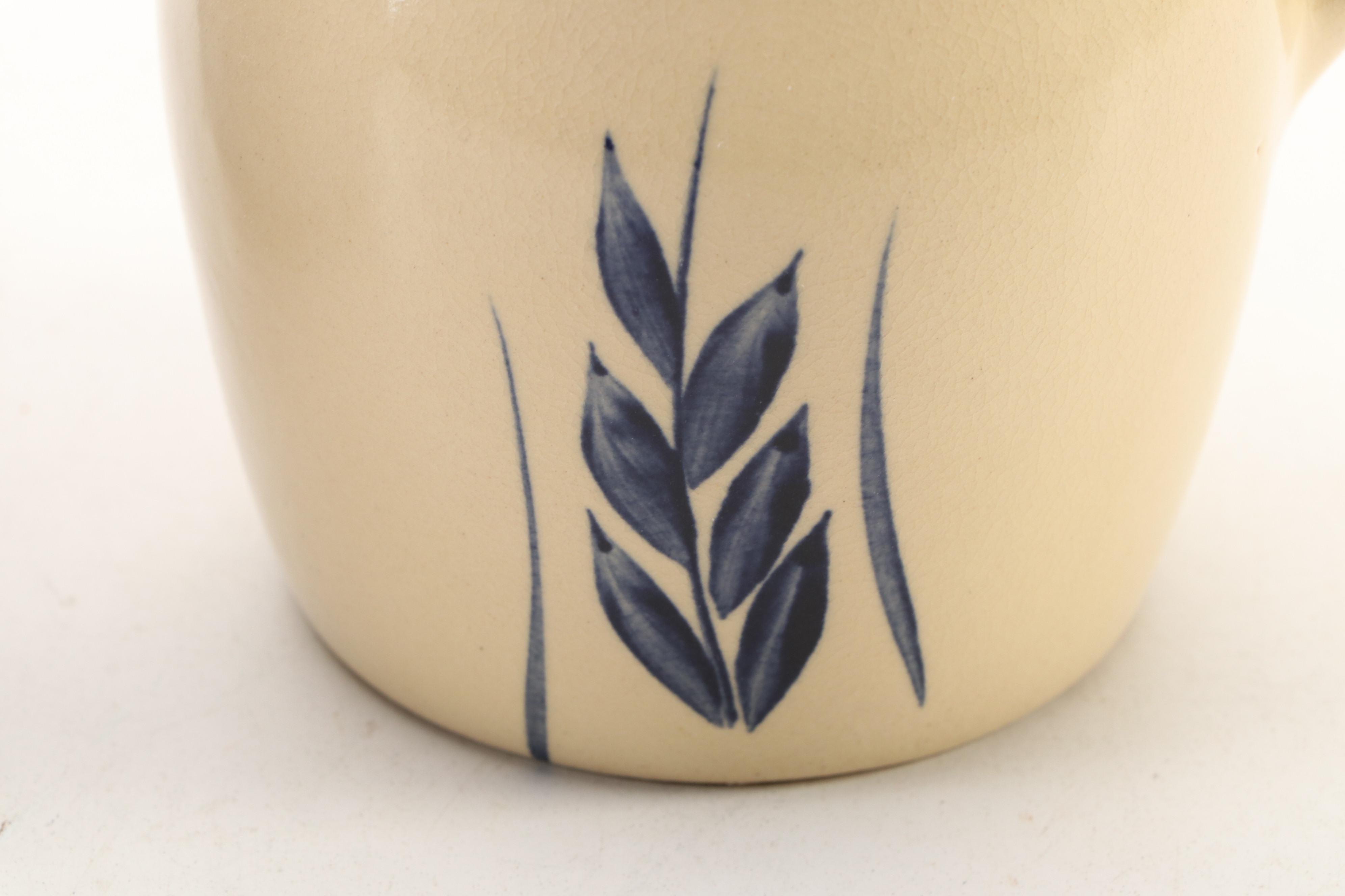 Robinson Ransbottom Pottery with Other Salt Glazed Pitchers