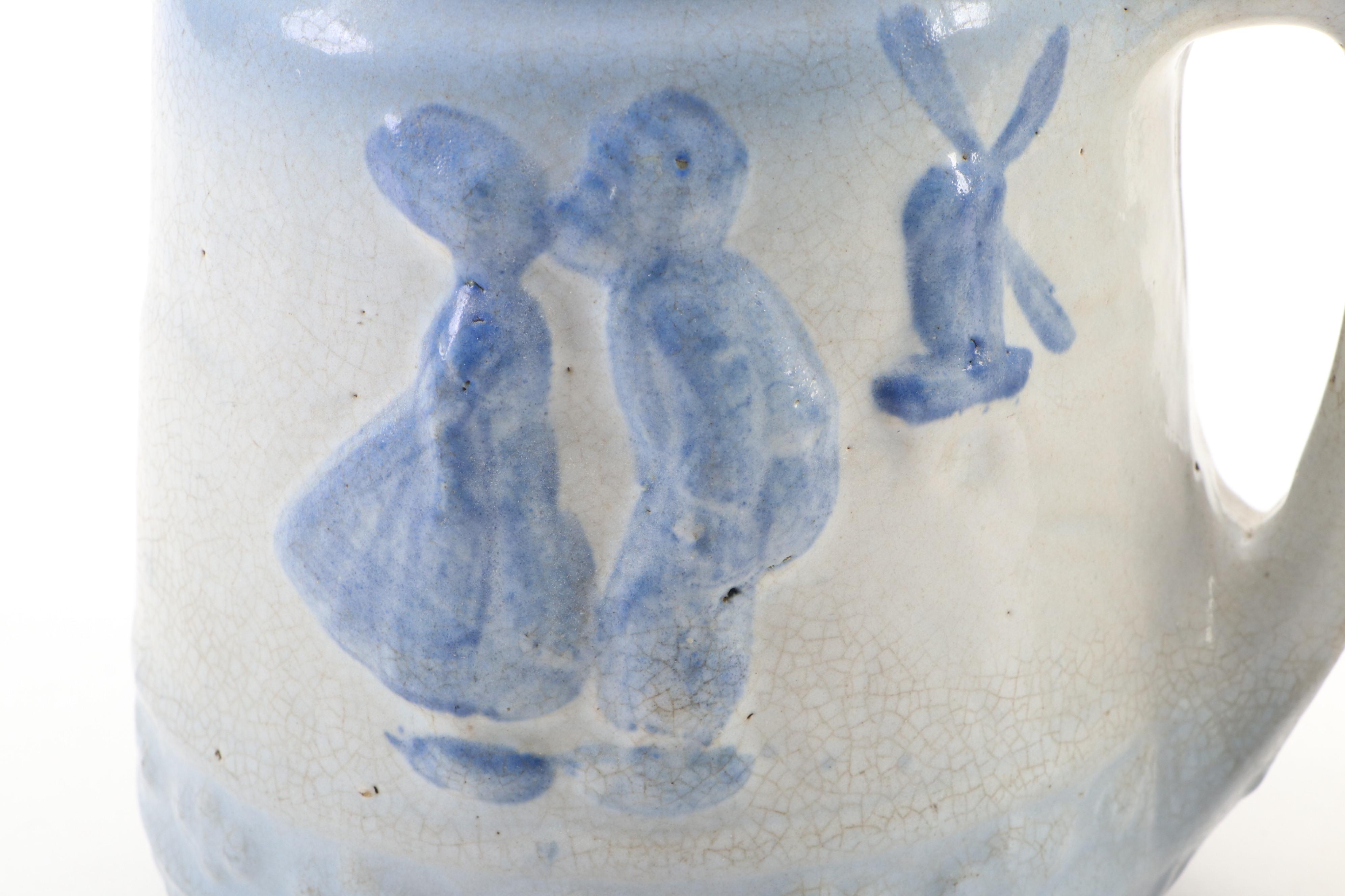 Robinson Ransbottom Pottery with Other Salt Glazed Pitchers