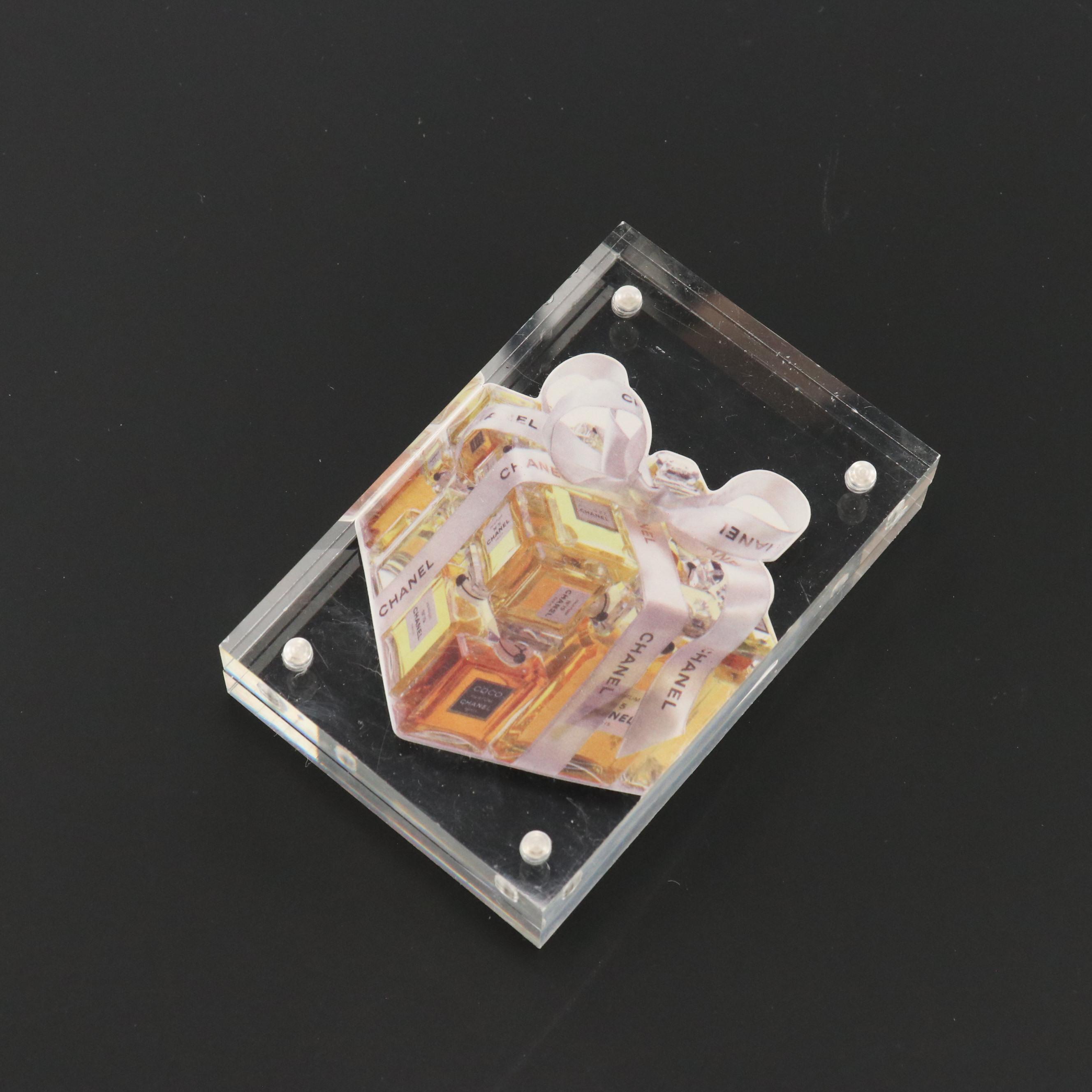 Acrylic Magnetic Frames with Chanel Themed Signs
