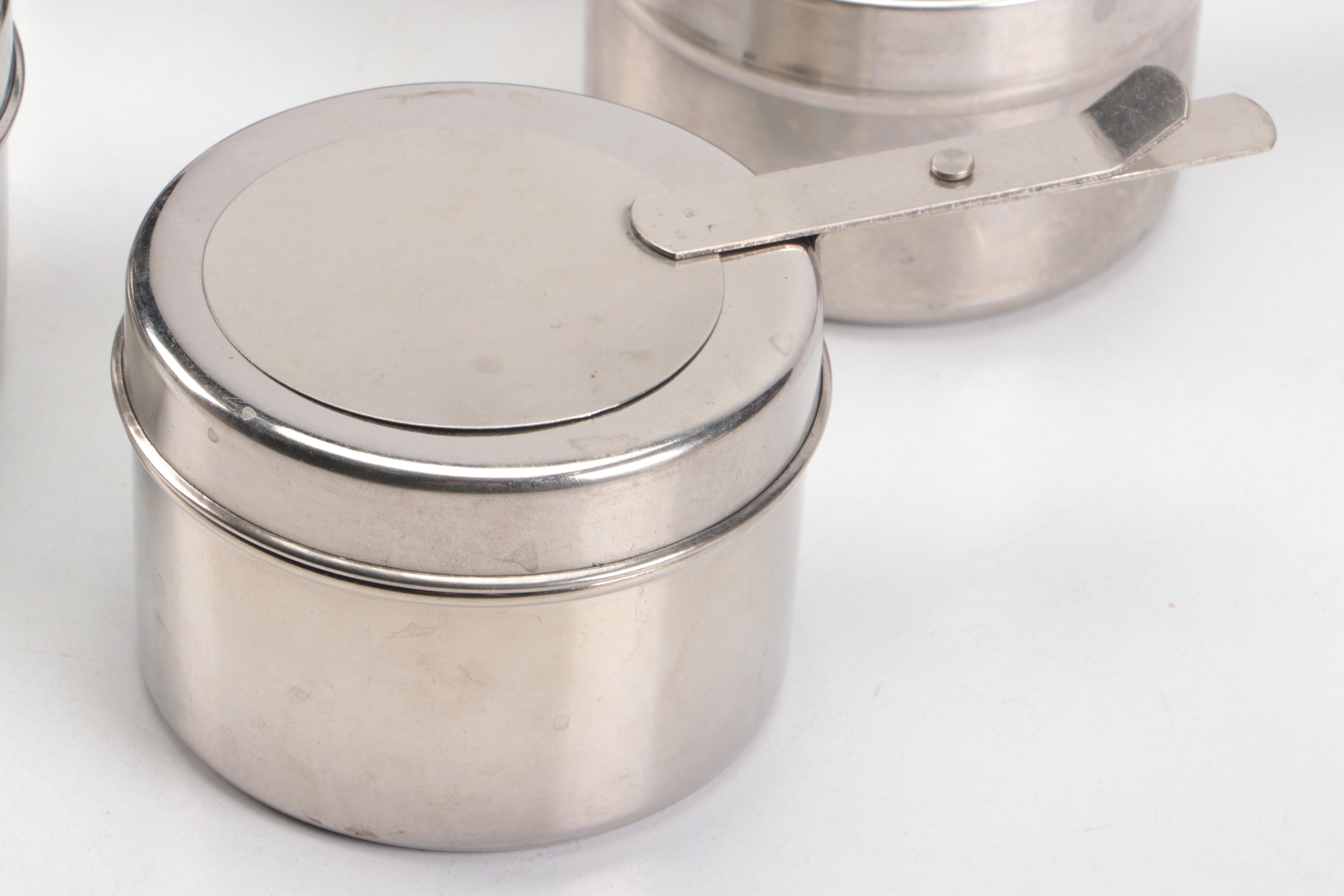 Chafing Fuel Canisters and Fuel Holders with Covers