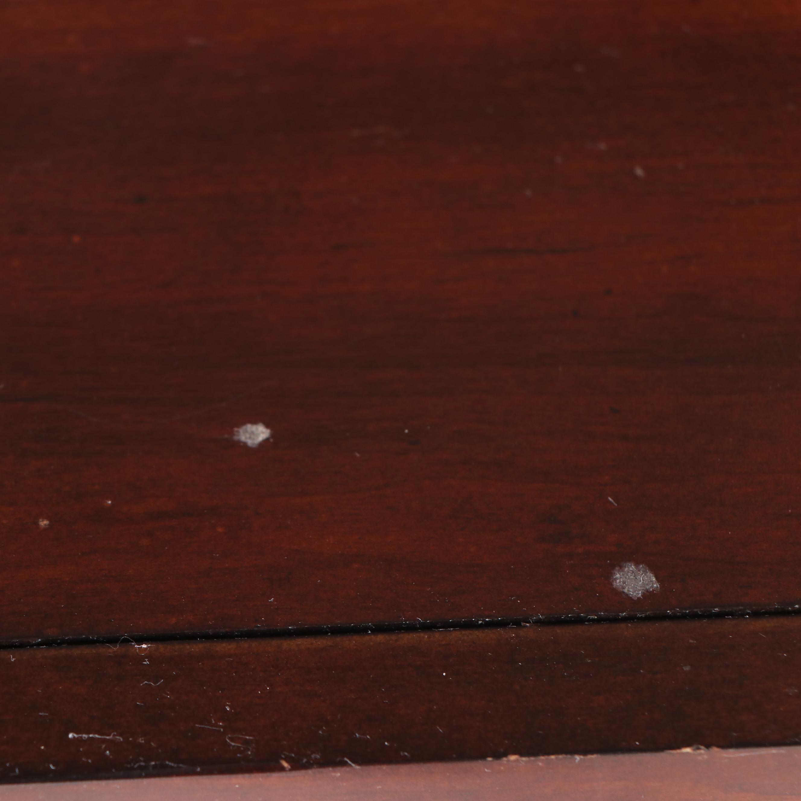 Modernist Style Rosewood Finish Hall Table