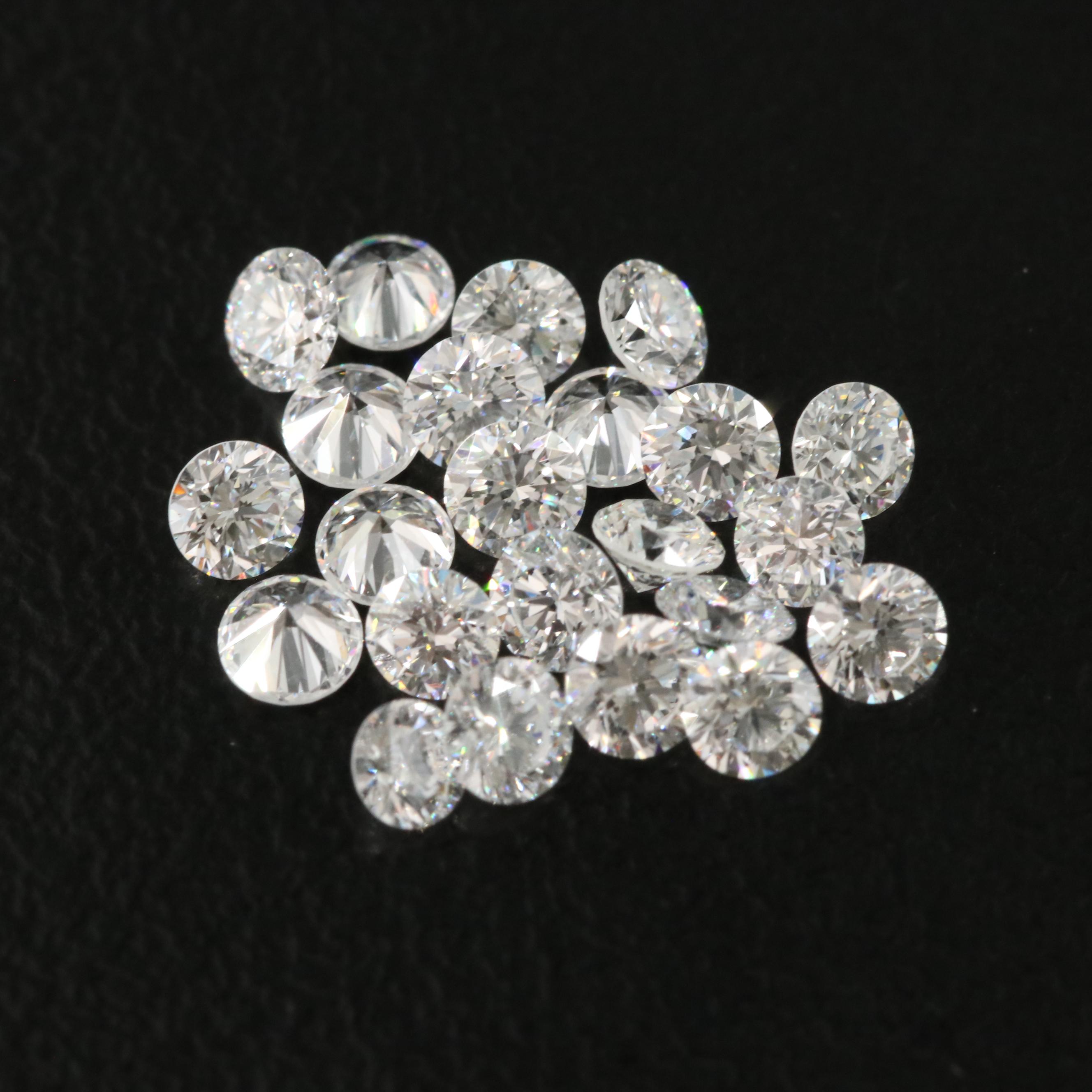 Loose 1.61 CTW Lab Grown Diamonds