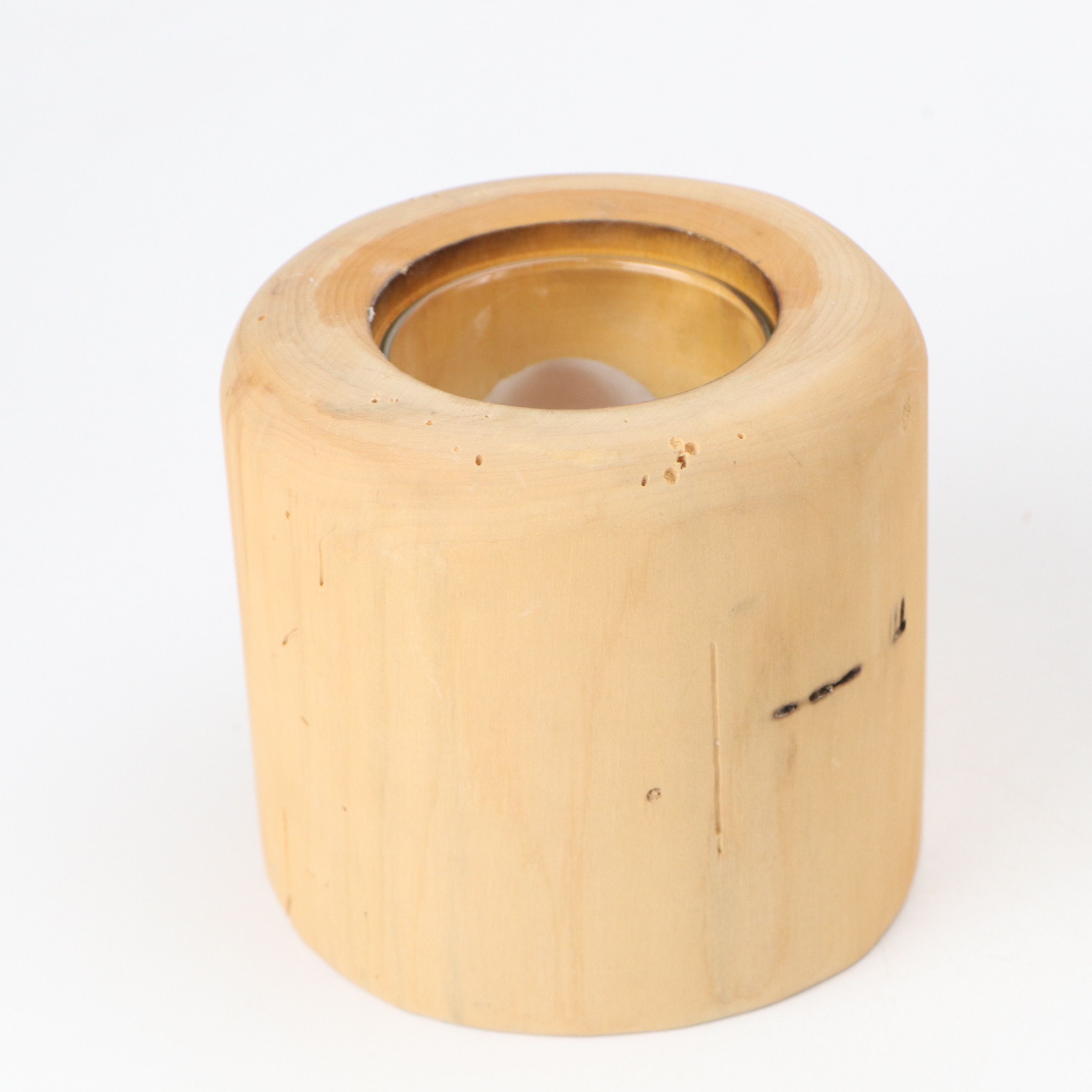 Black Forest Style Carved Walnut Tray with Ceramic Figurines and Other Décor