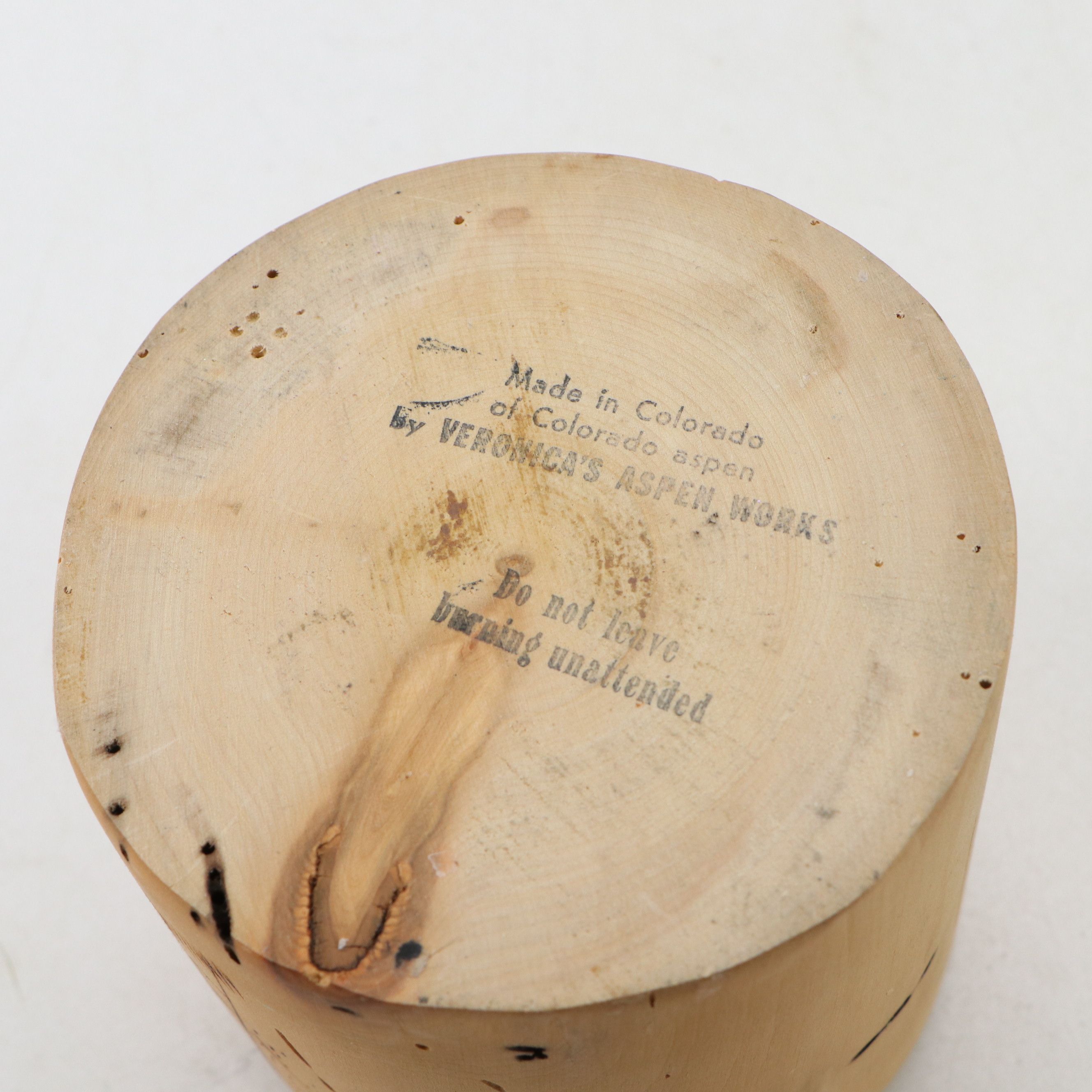 Black Forest Style Carved Walnut Tray with Ceramic Figurines and Other Décor