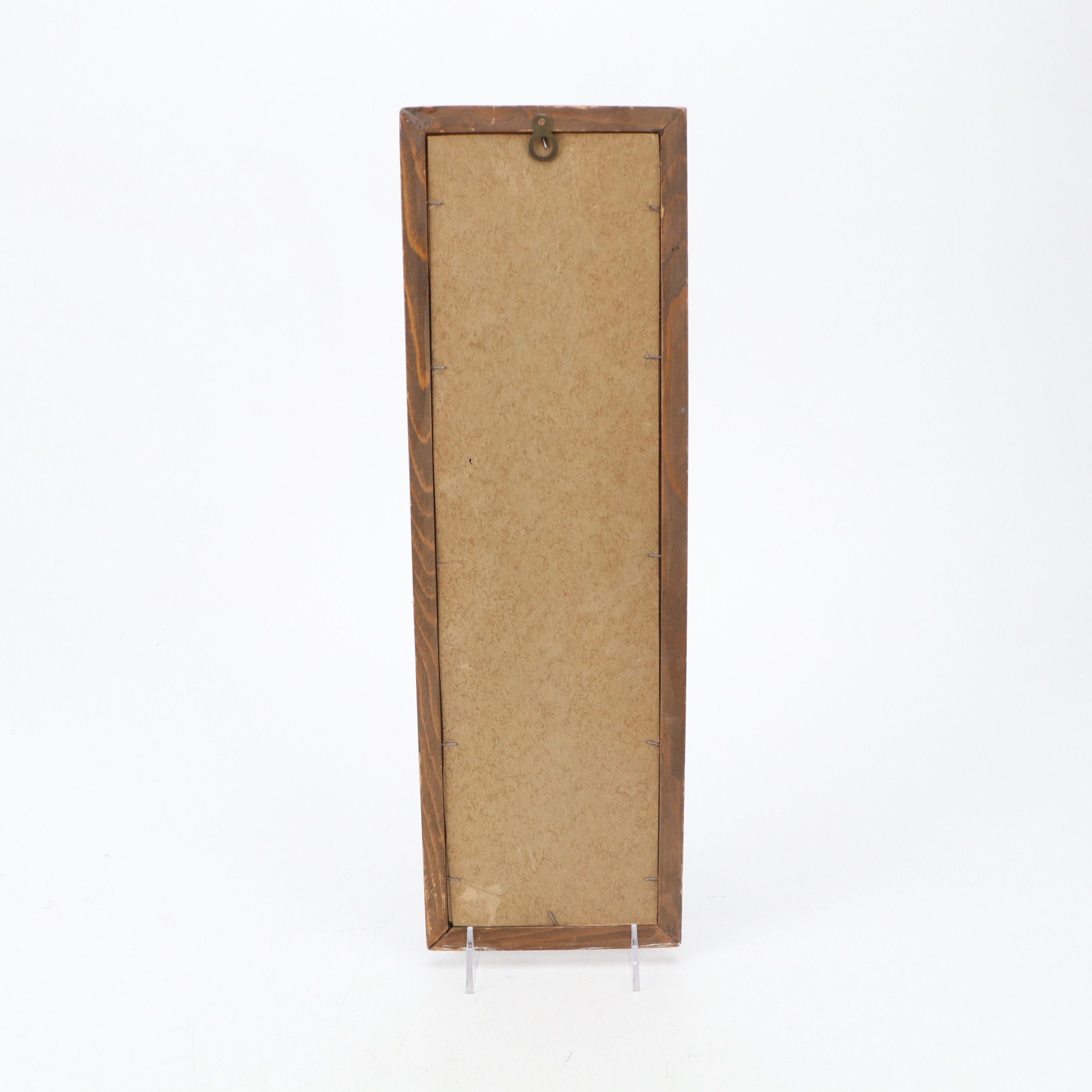 Black Forest Style Carved Walnut Tray with Ceramic Figurines and Other Décor