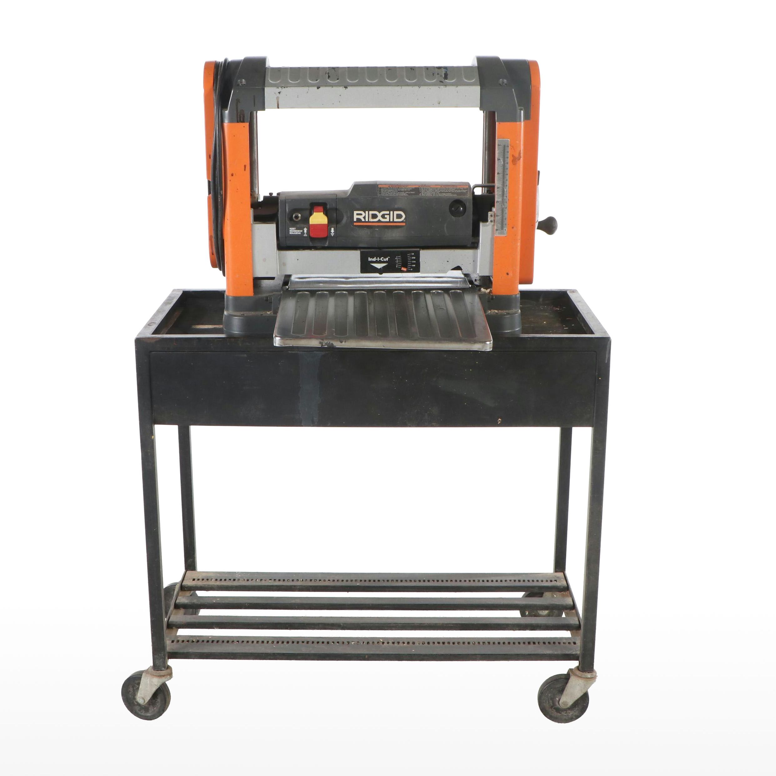 RIDGID Ind-I-Cut Planer with Stand