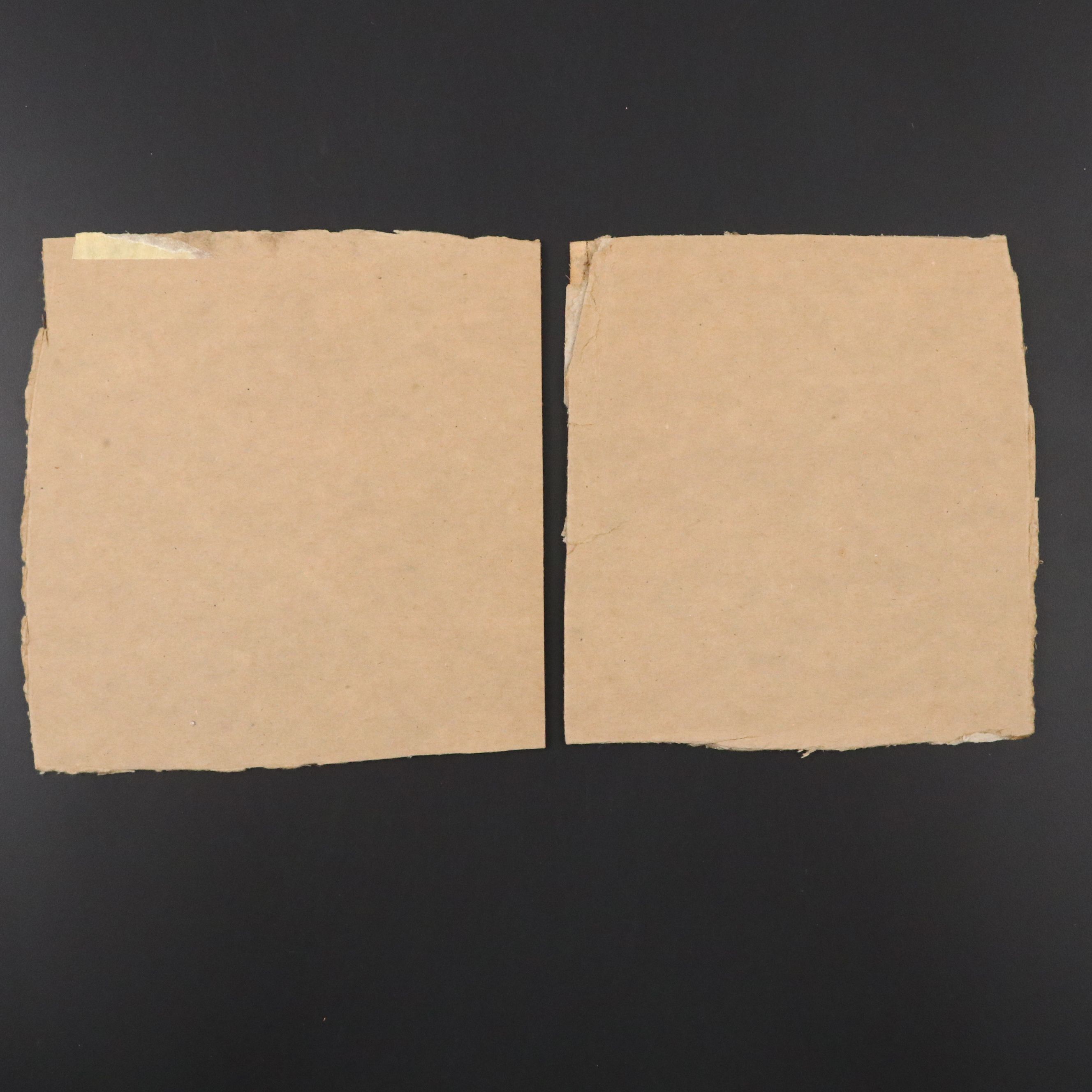 Antique Himalayan Tibetan Thangka Painting Fragments, 18th Century or Earlier