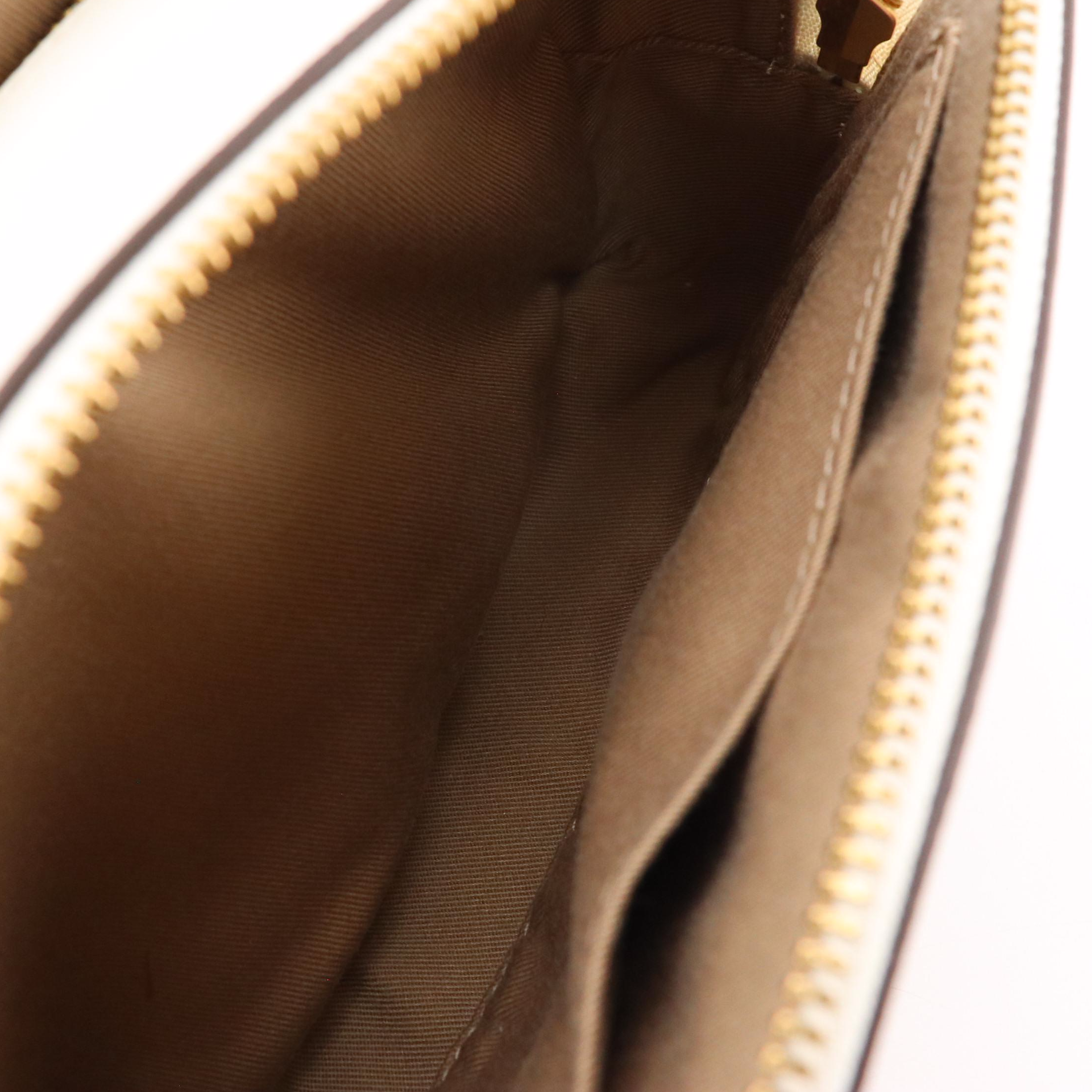 Karl Lagerfeld Paris Simone Top Handle Camera Bag in Floral Embroidered Leather