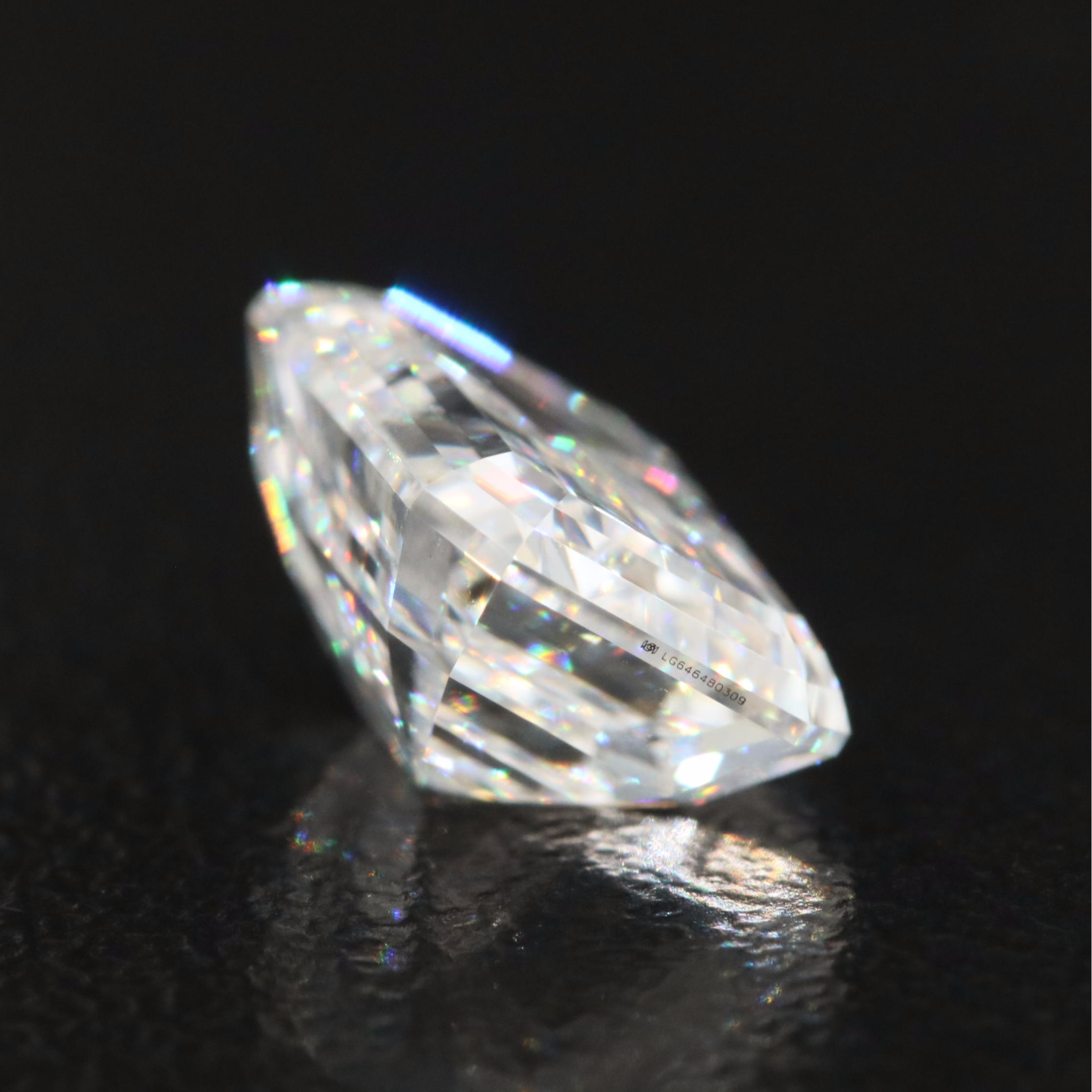 Loose 3.03 CT Lab Grown Diamond with IGI Report