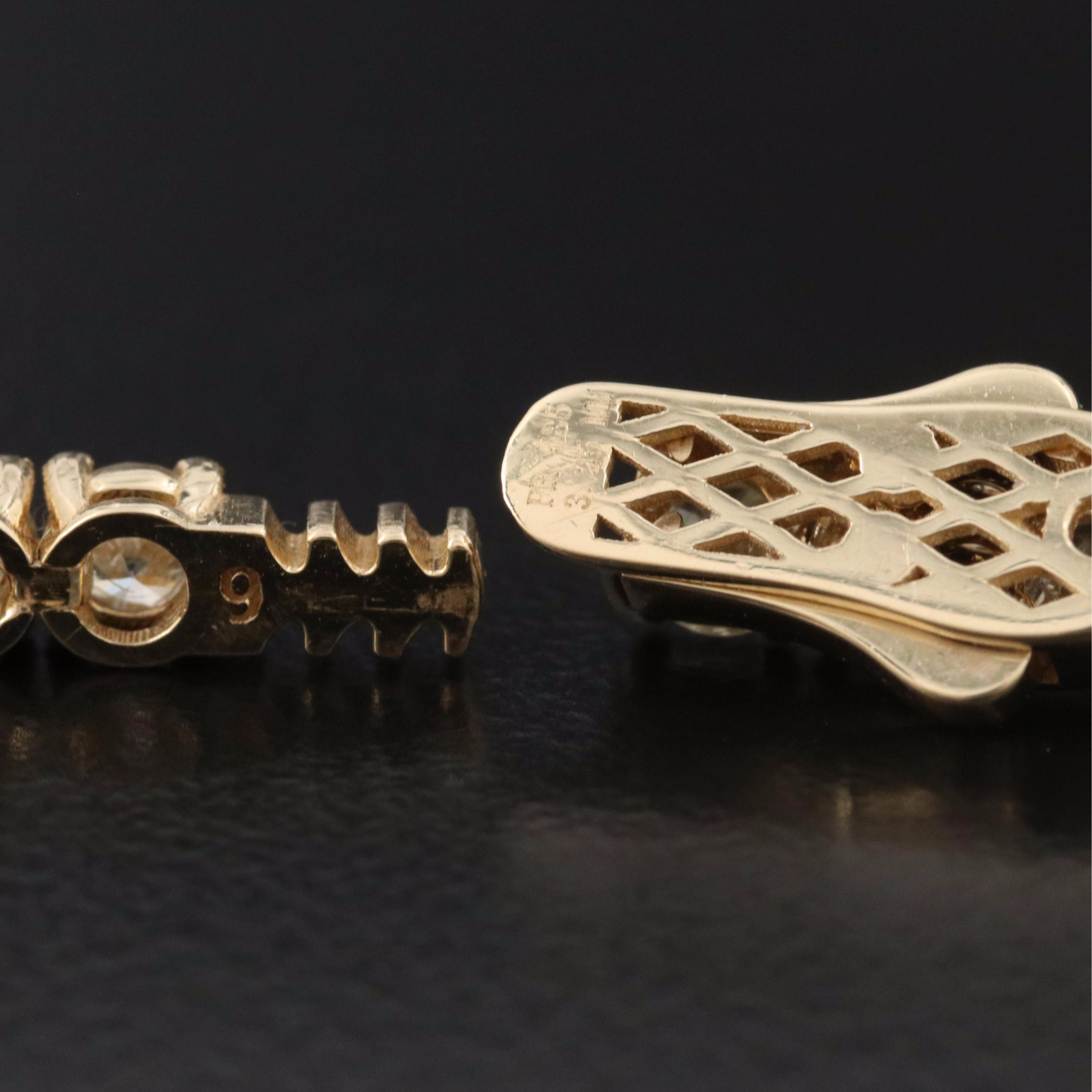 14K 6.82 CTW Diamond Line Bracelet with IGI Report