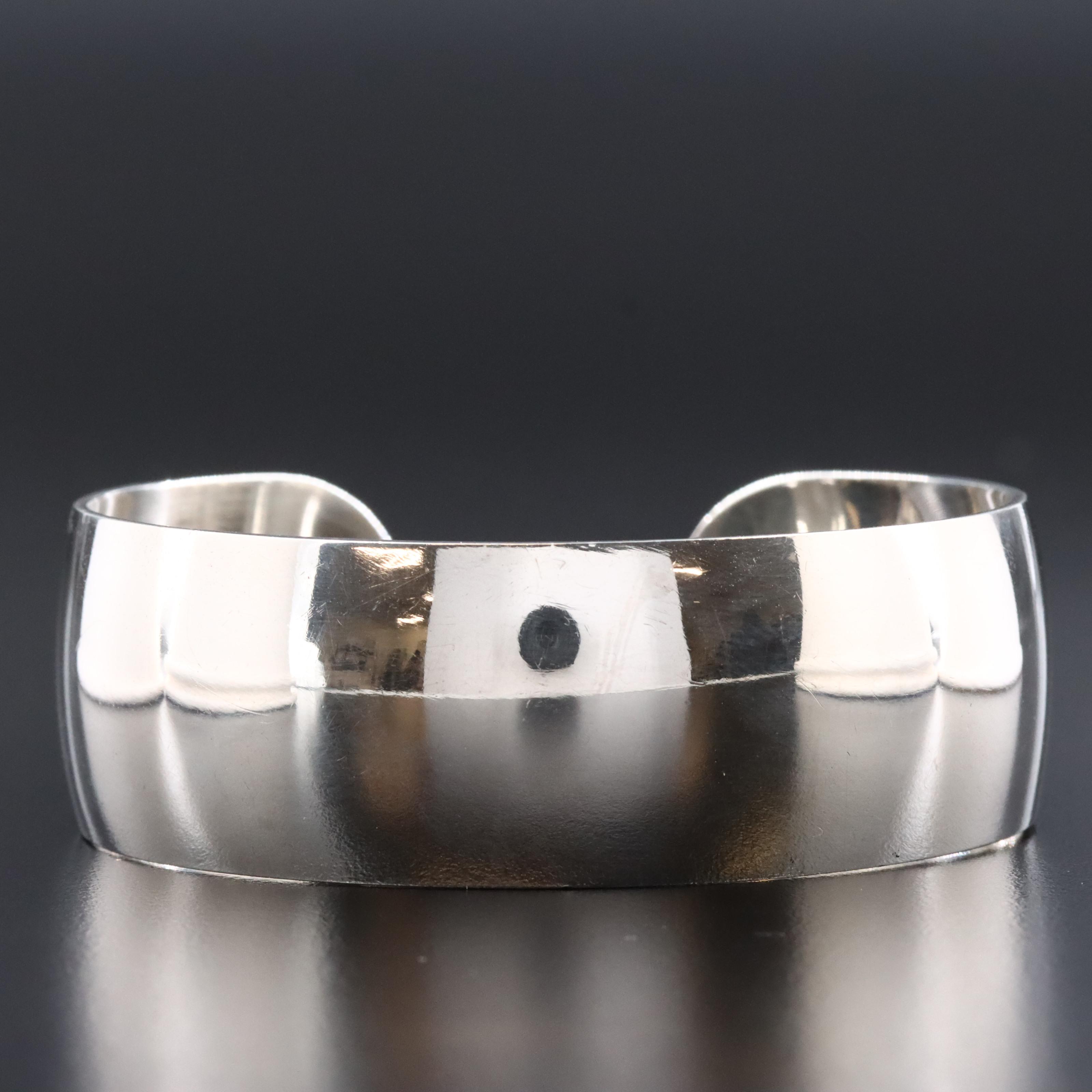 S. Kirk & Son Sterling Blank Cuff