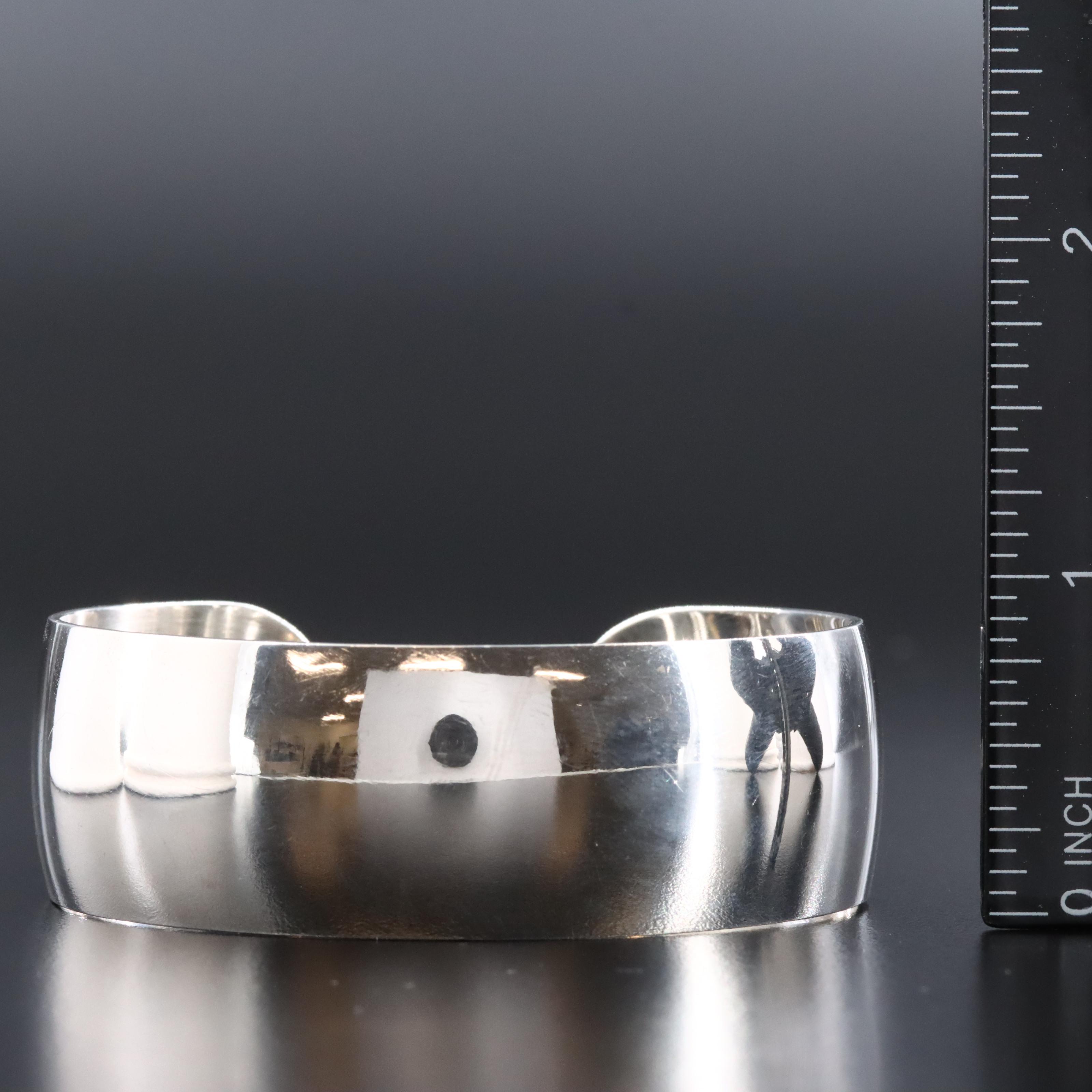 S. Kirk & Son Sterling Blank Cuff