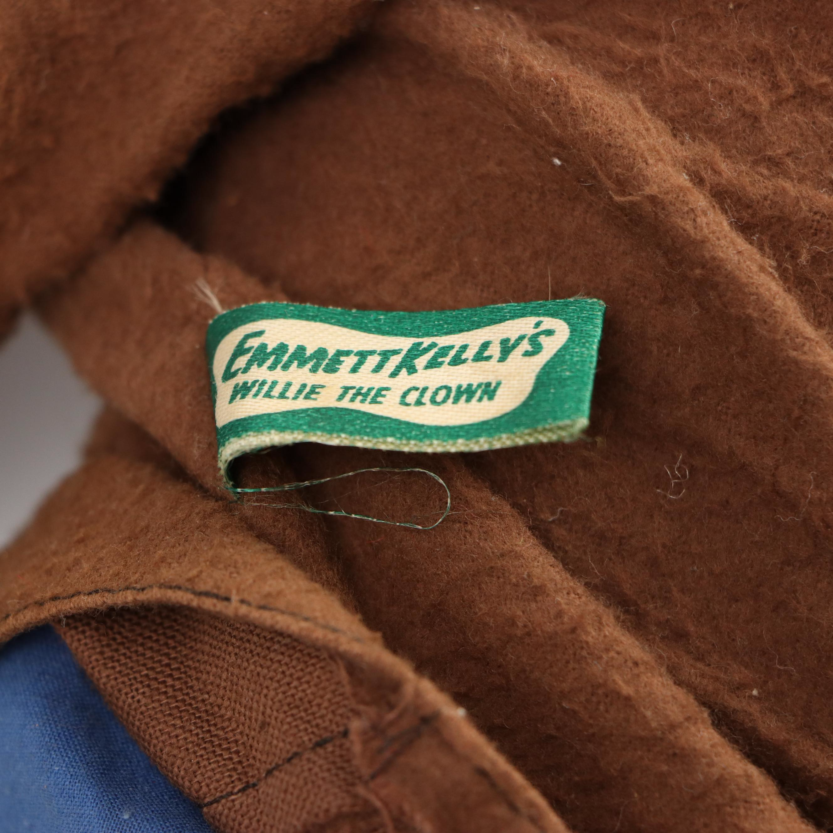 Bozo the Clown with Gund Mfg. Co and Other Mask Face and Cloth Dolls