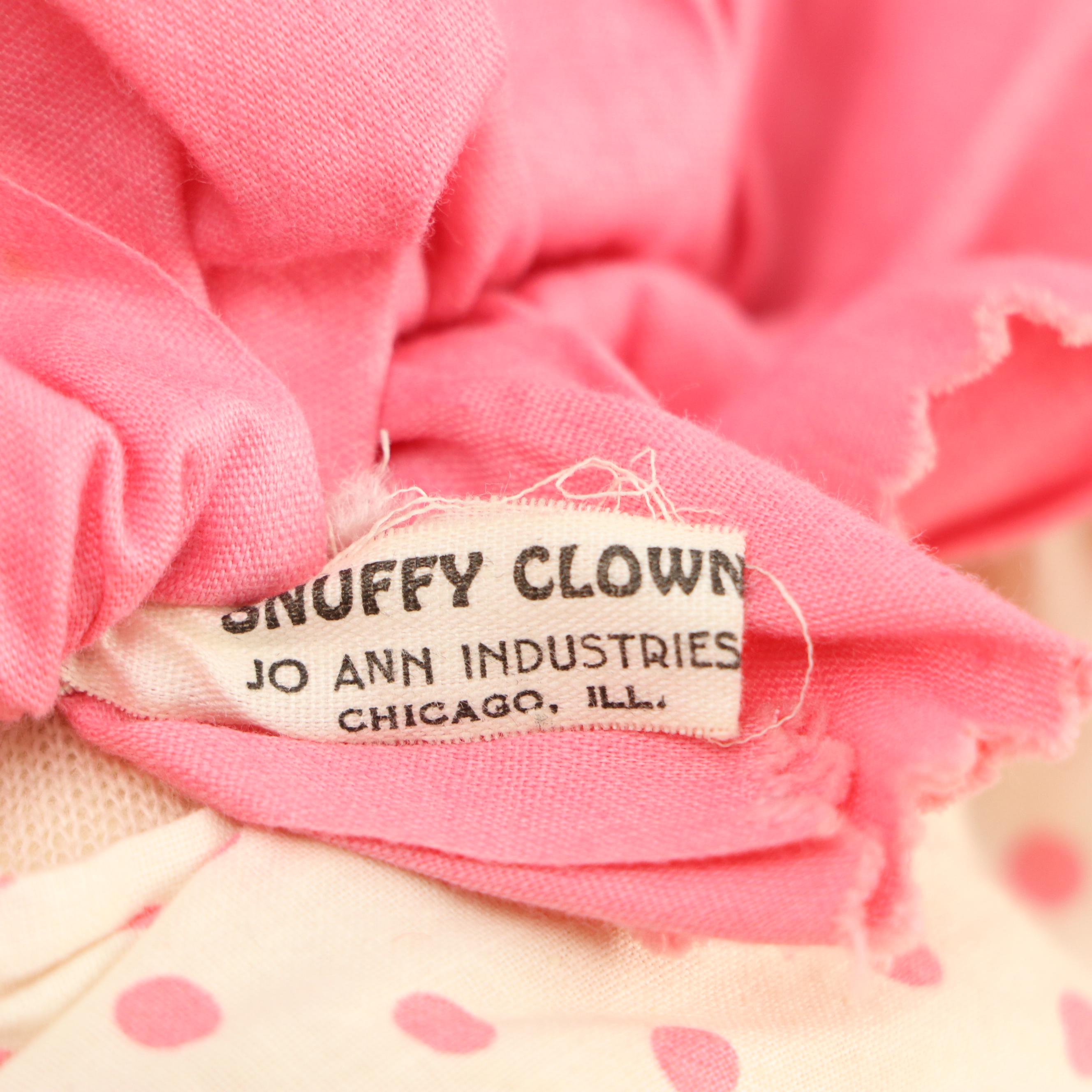 Bozo the Clown with Gund Mfg. Co and Other Mask Face and Cloth Dolls