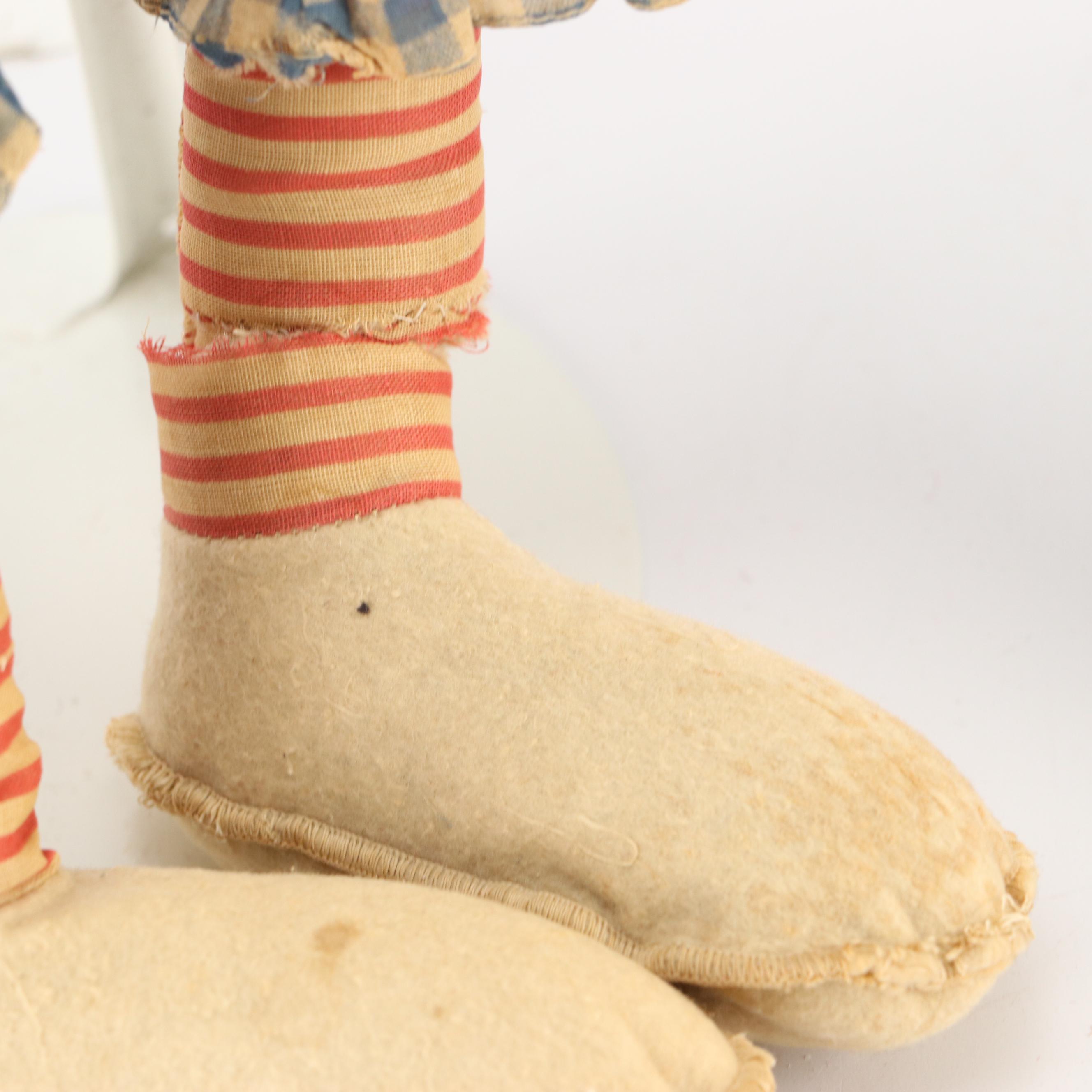 Bozo the Clown with Gund Mfg. Co and Other Mask Face and Cloth Dolls