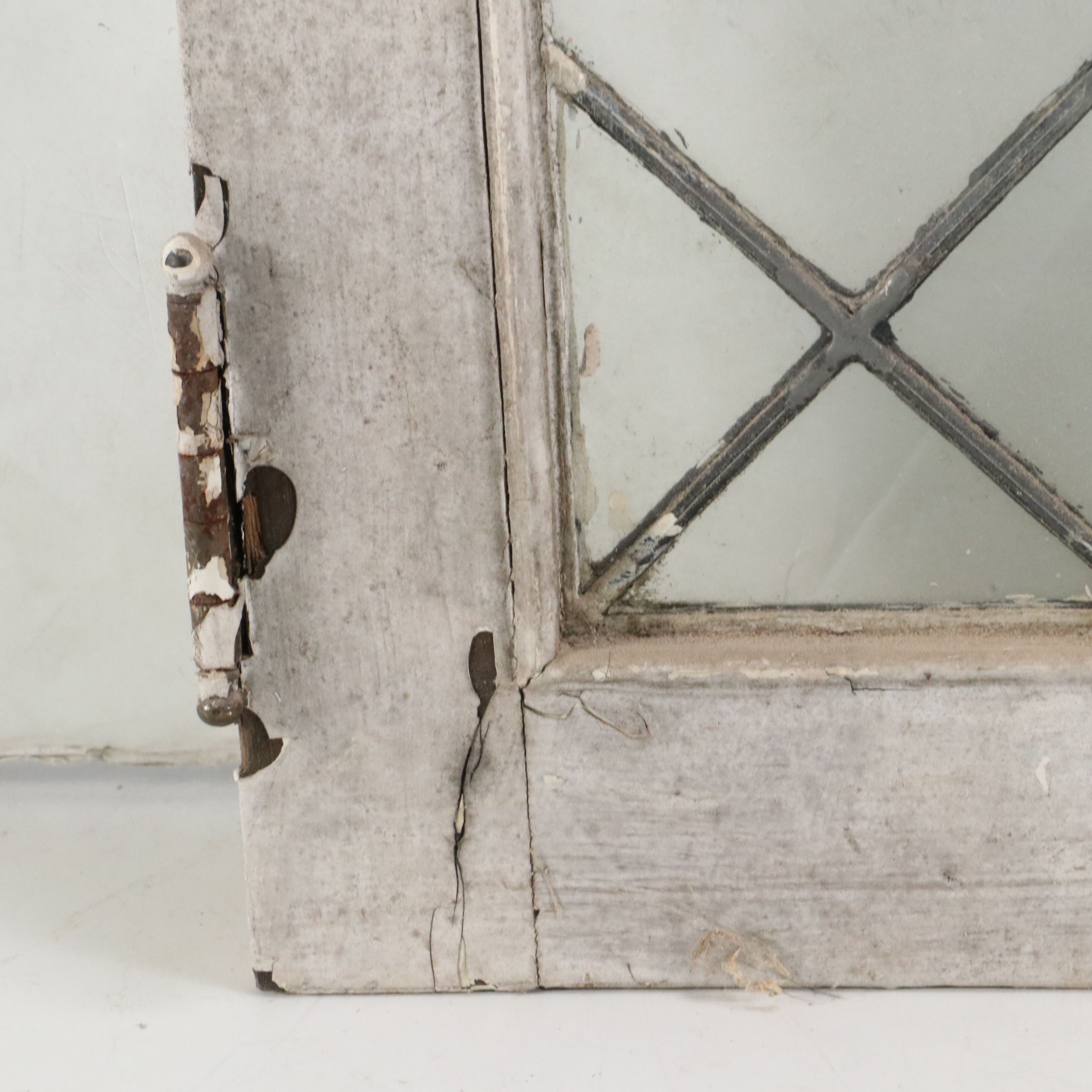 Leaded Glass Window, Early 20th Century