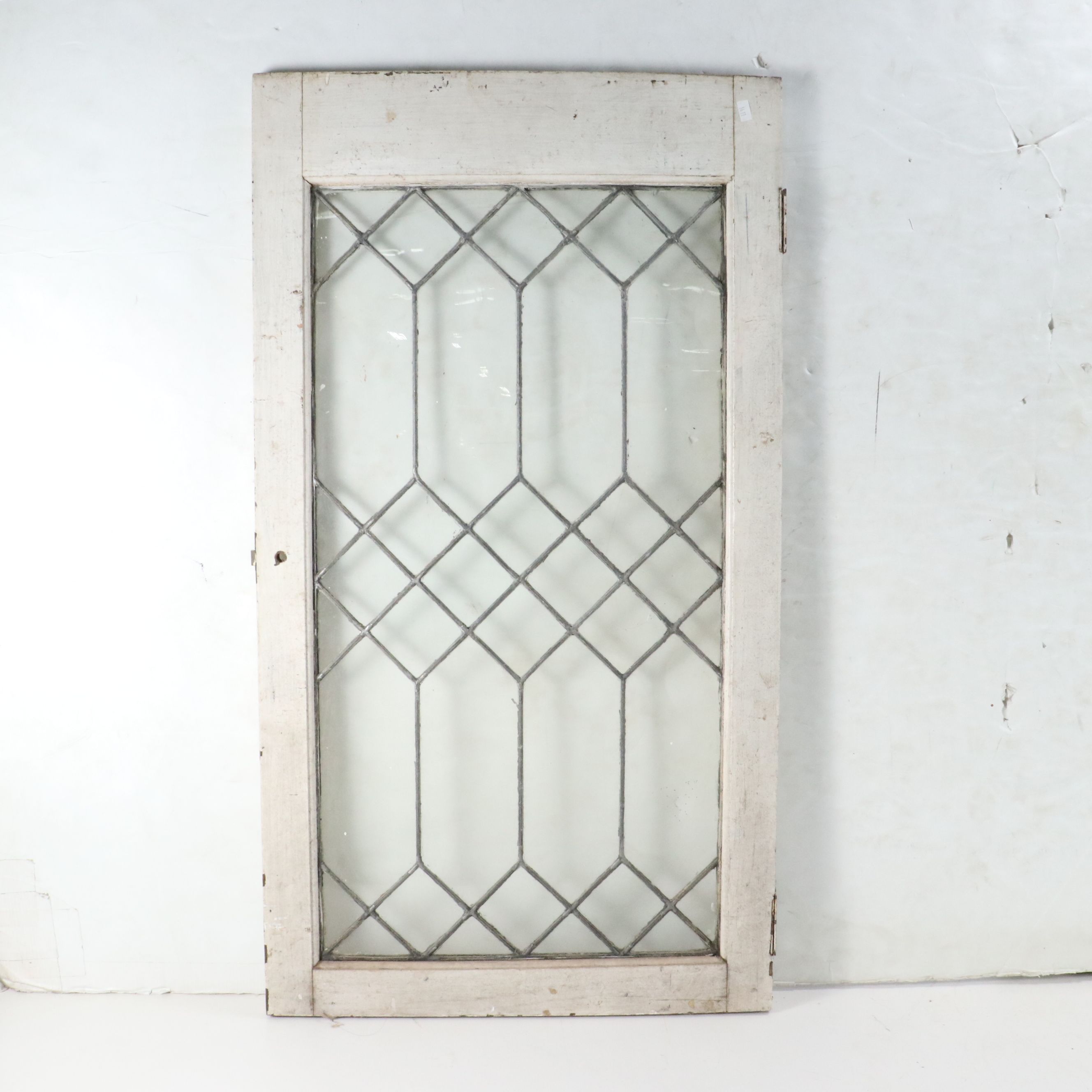 Leaded Glass Window, Early 20th Century