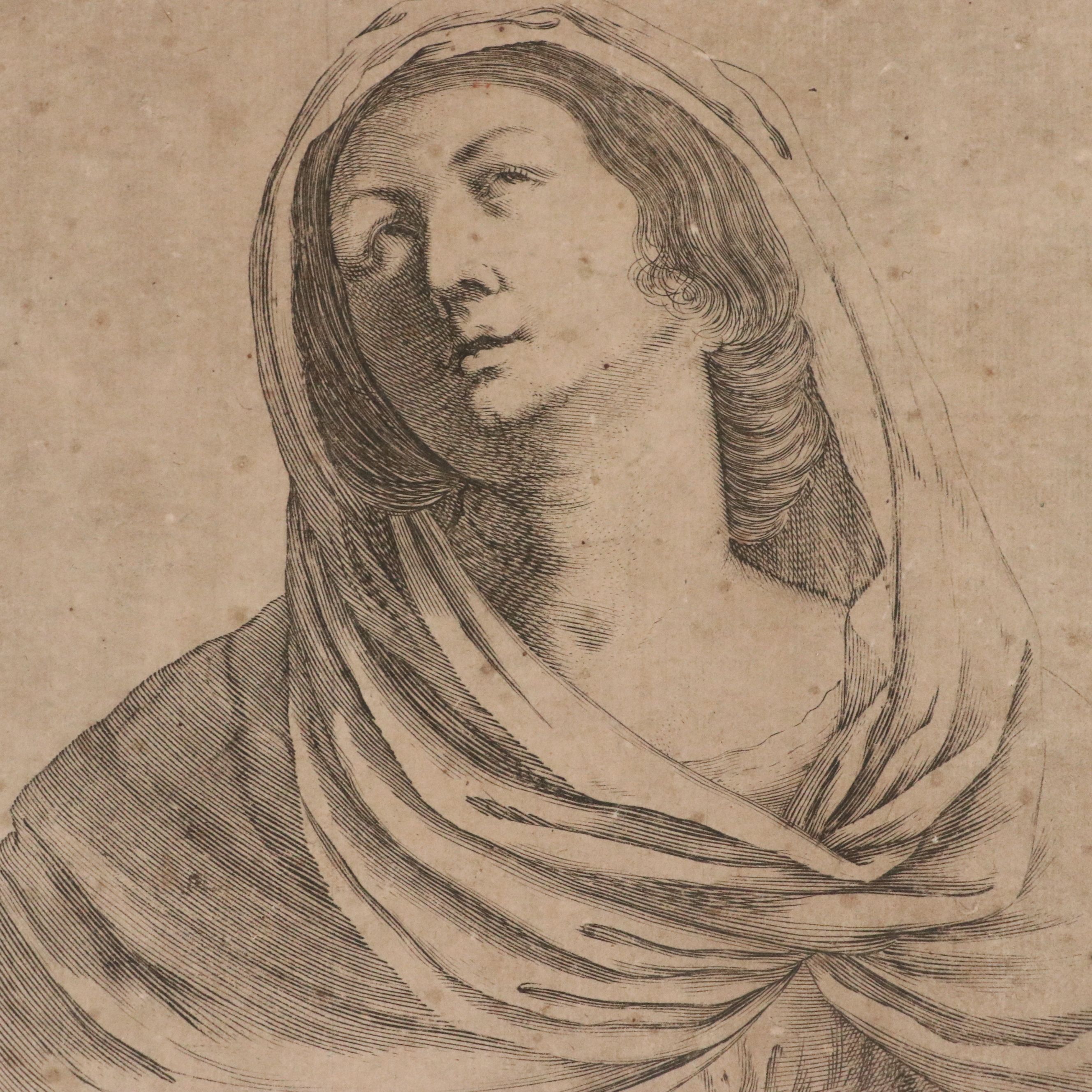 Antique Italian School Intaglio Engravings, 17th and 18th Century