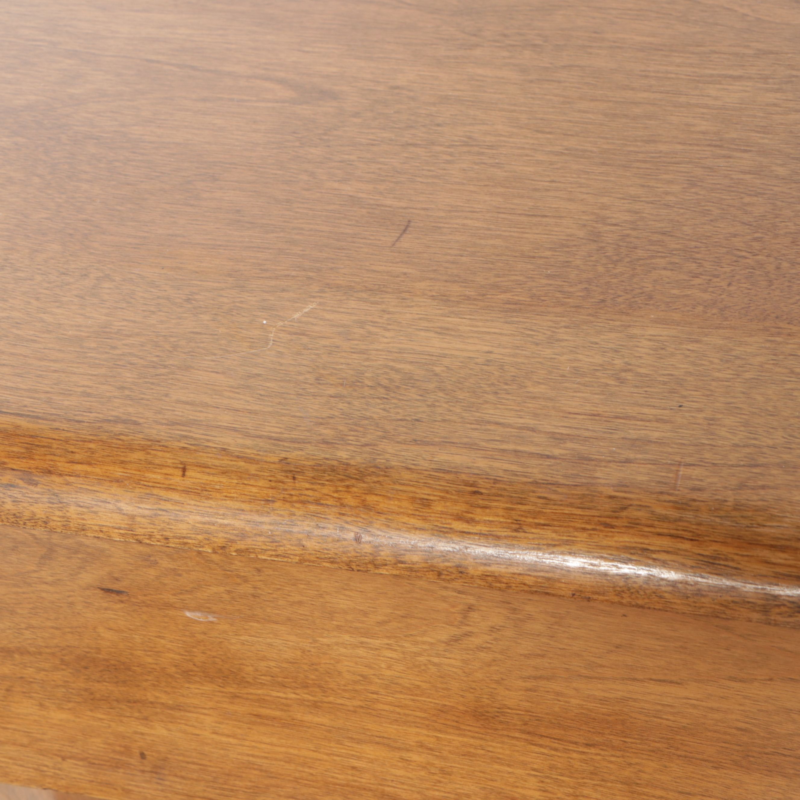 Heywood-Wakefield Mid Century Modern Maple China Cabinet and Buffet in "Wheat"