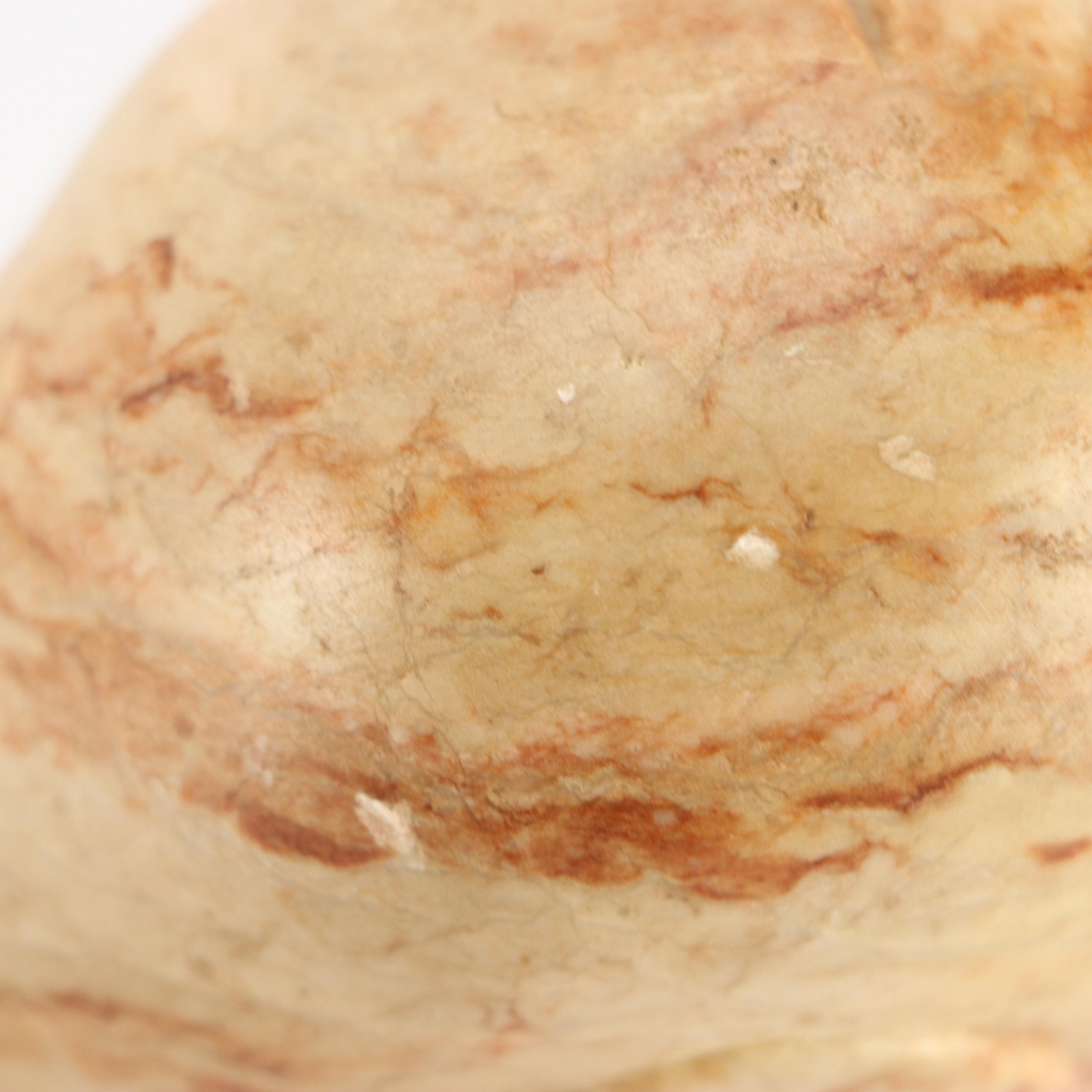 Southwestern Style Hand-Carved Soapstone Bust, Late 20th C