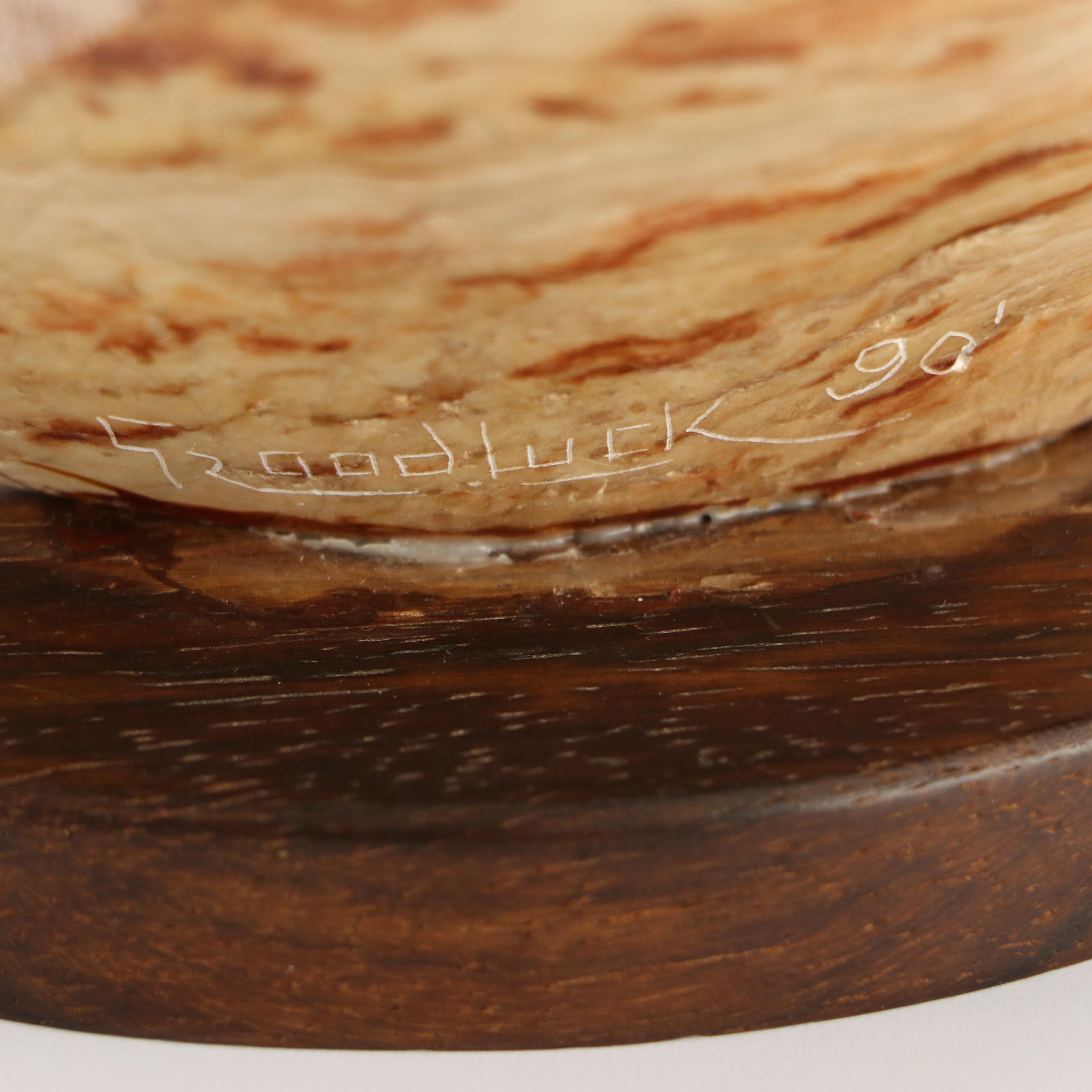 Southwestern Style Hand-Carved Soapstone Bust, Late 20th C