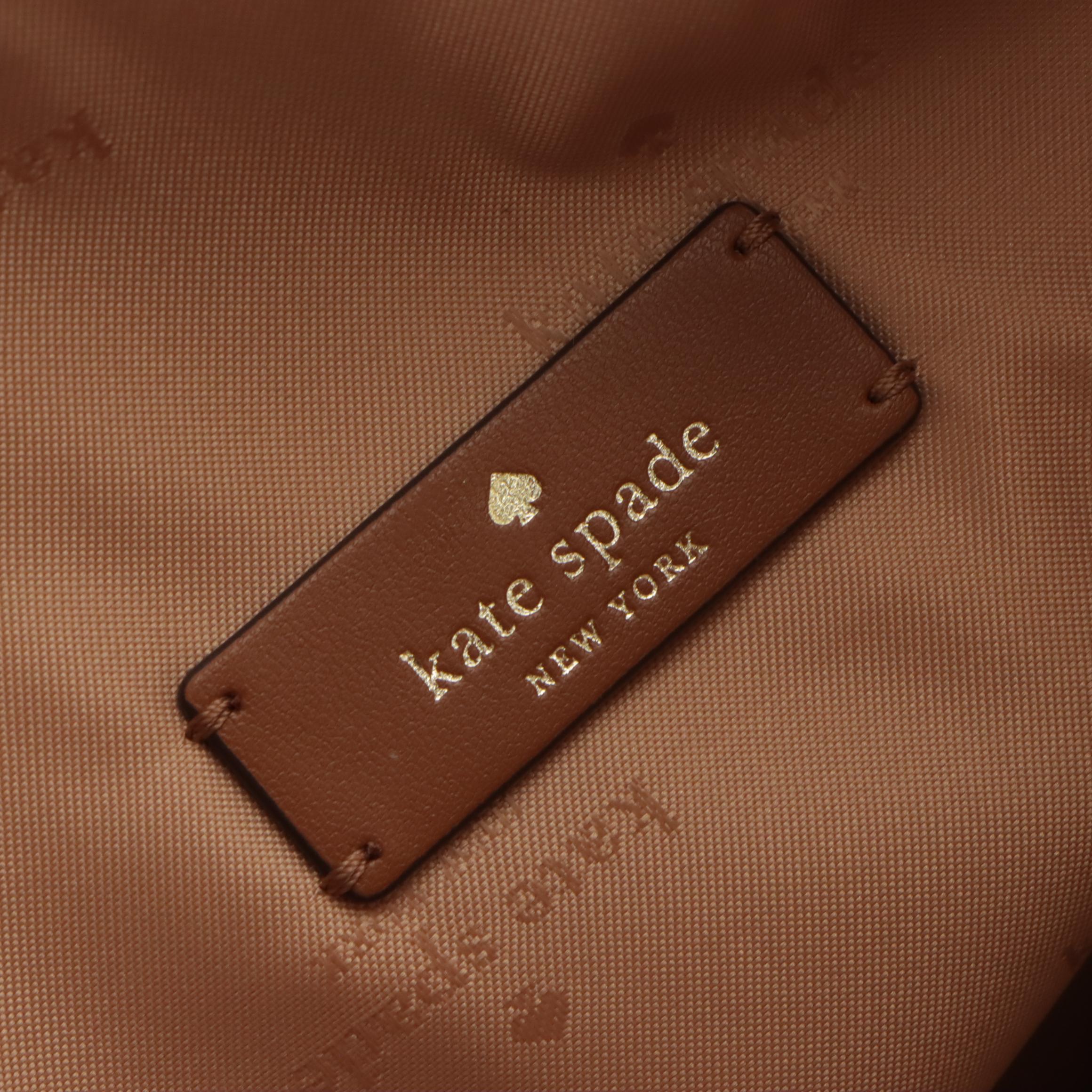 Kate Spade Jana Winter Blooms Zip Tote & Lena Grained Leather Crossbody w/ Tags