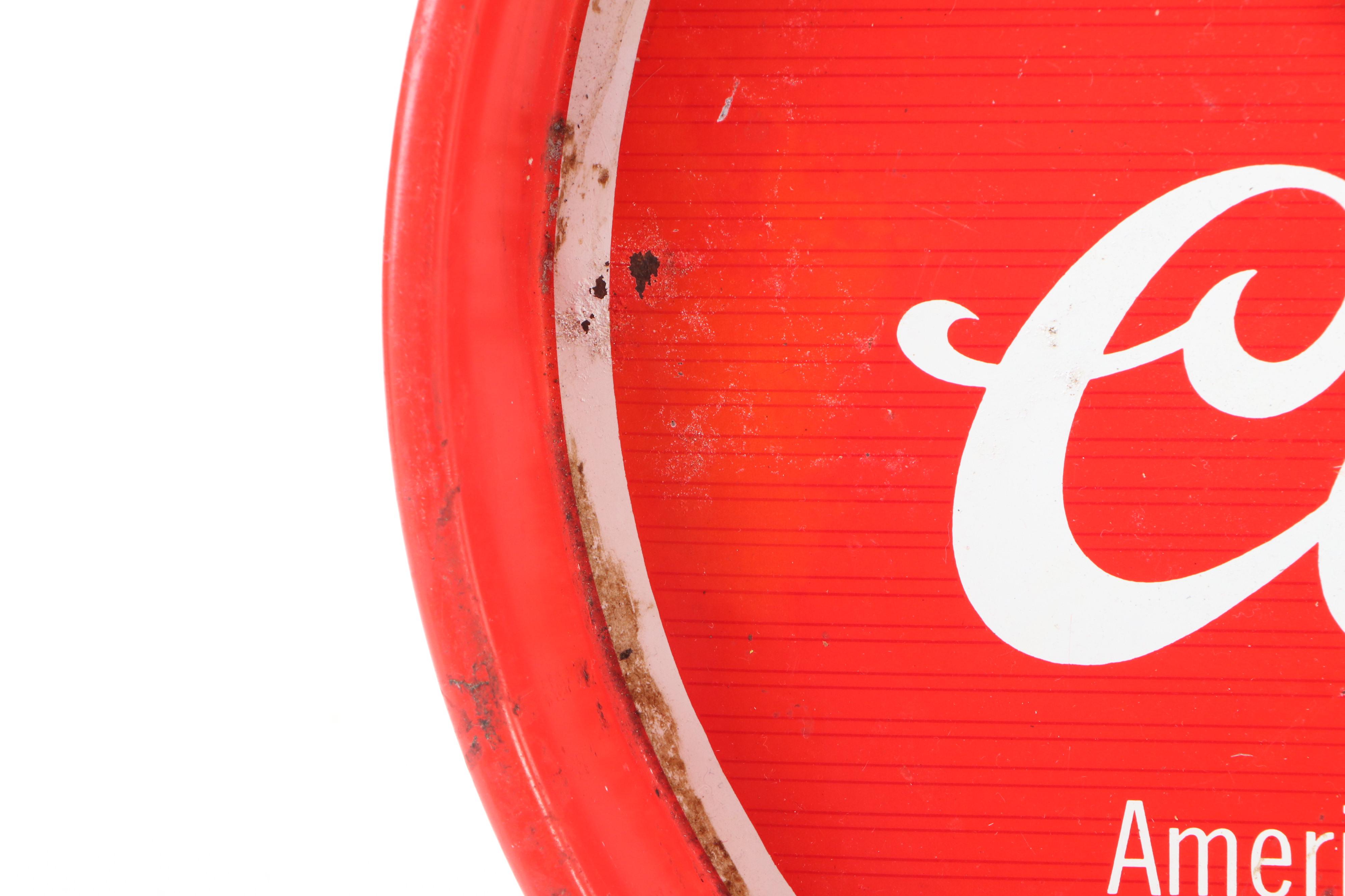 Vintage Coors and Other Metal Beer Advertising Trays, Mid to Late 20th Century