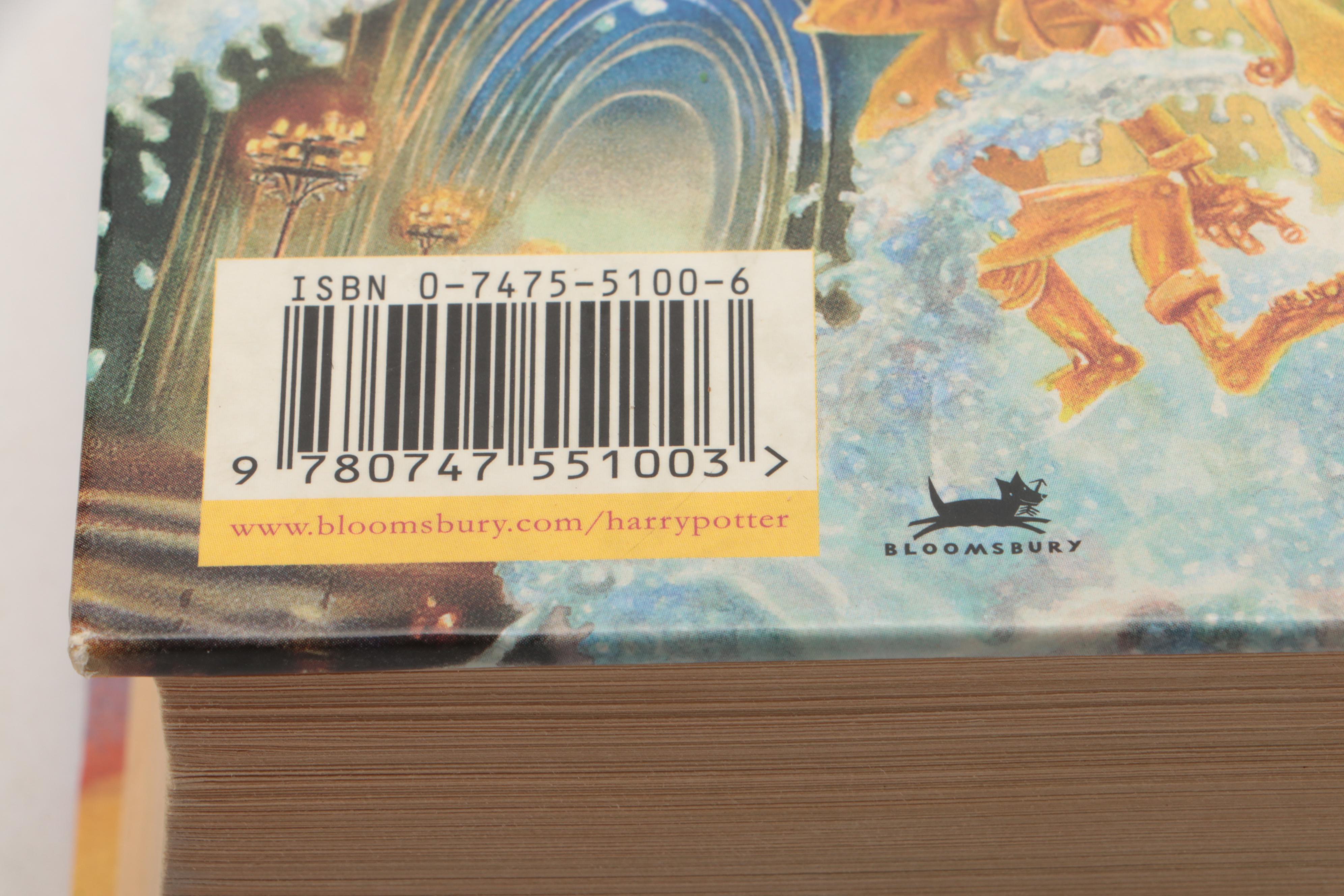 First UK Edition "Harry Potter and the Order of the Phoenix" by J. K. Rowling