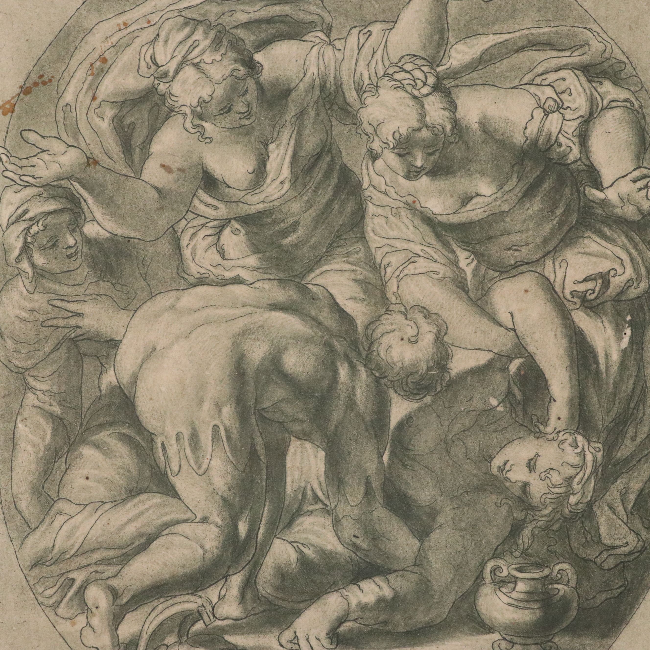 Antique Engravings Including "Saint Jerome," 17th and 18th Century