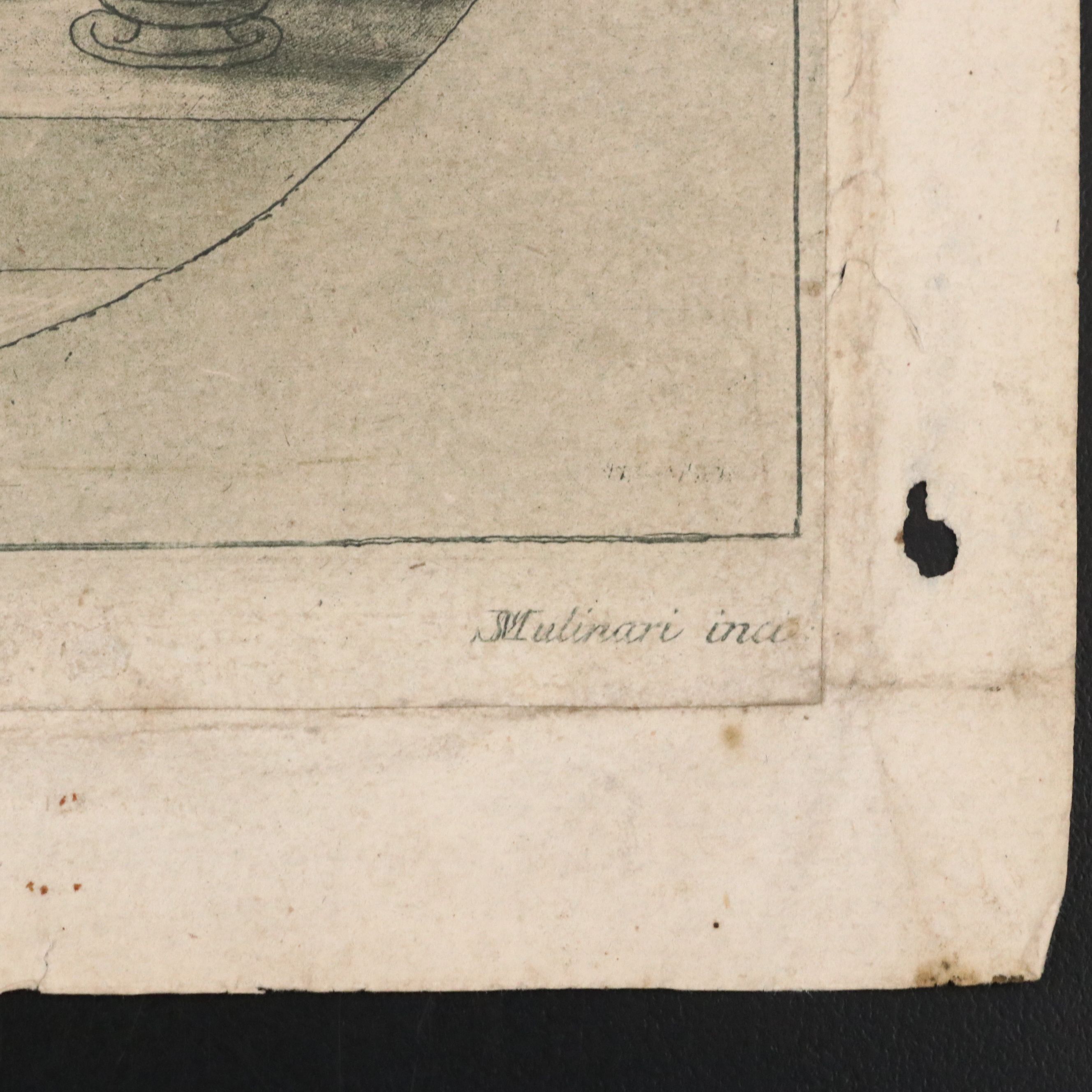 Antique Engravings Including "Saint Jerome," 17th and 18th Century