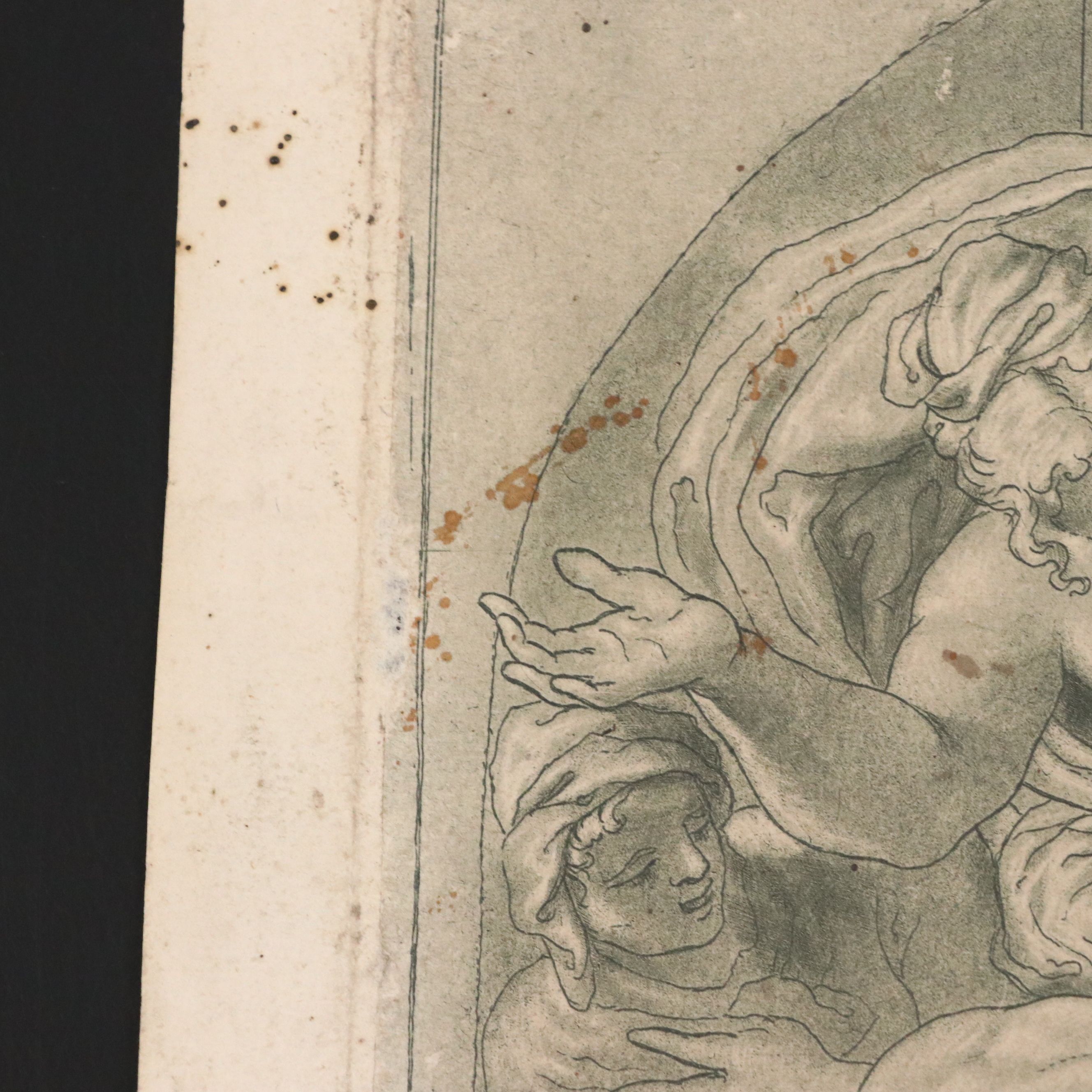 Antique Engravings Including "Saint Jerome," 17th and 18th Century