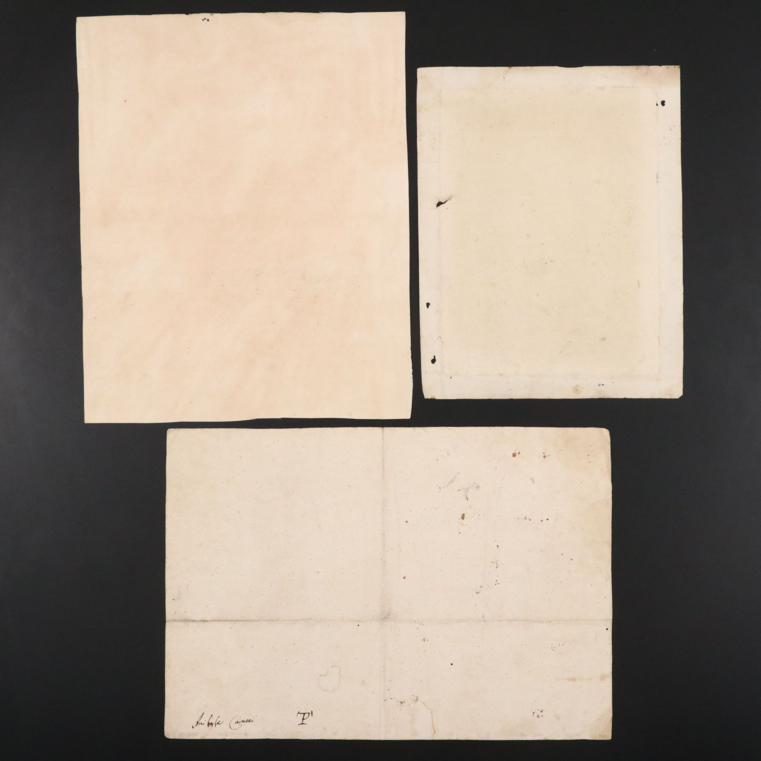 Antique Engravings Including "Saint Jerome," 17th and 18th Century