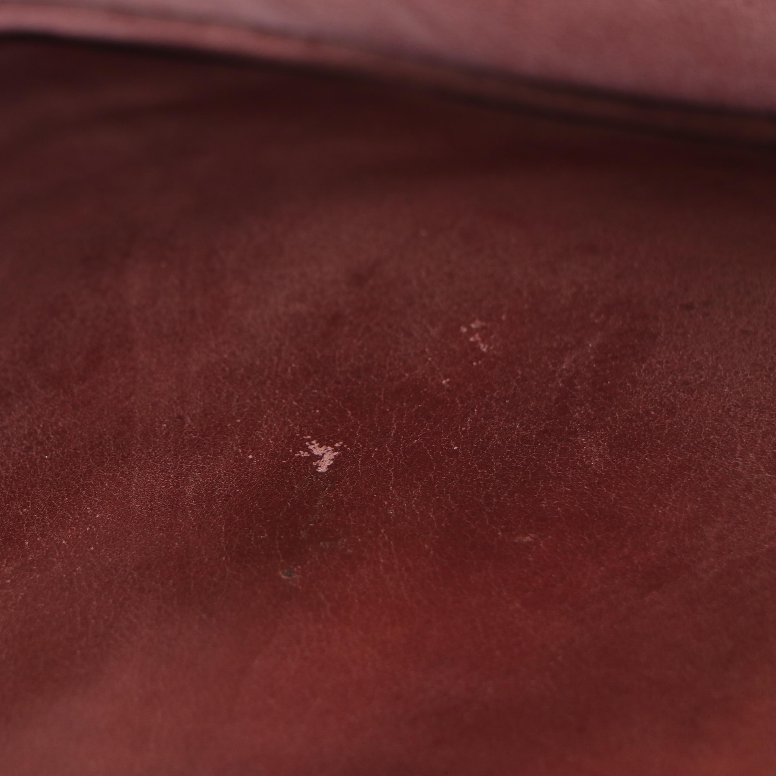 Leathercraft Inc. Leather Upholstered Club Chair and Ottoman