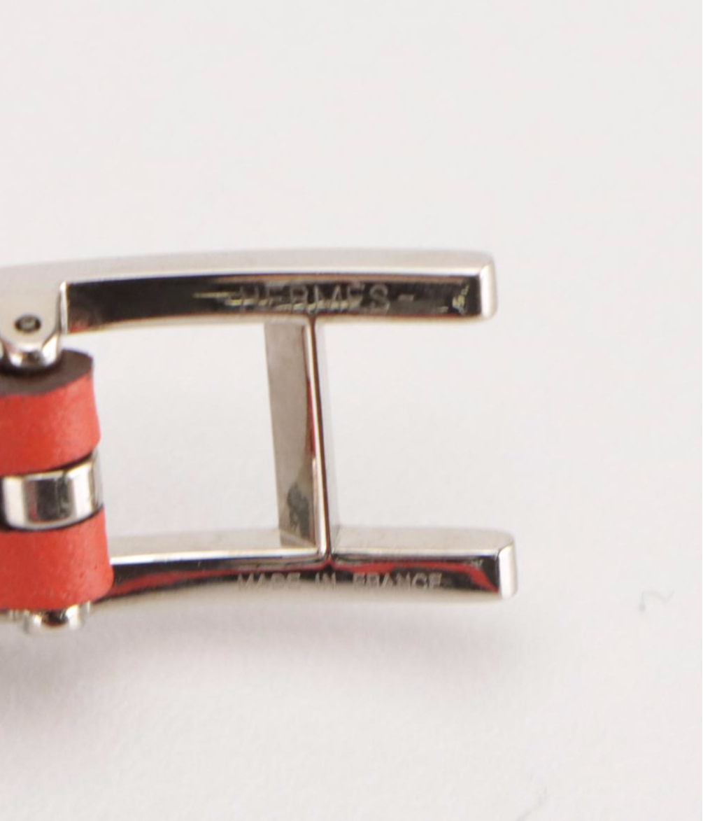 Hermès Behapi Double Tour Red/Pink Leather Bracelet