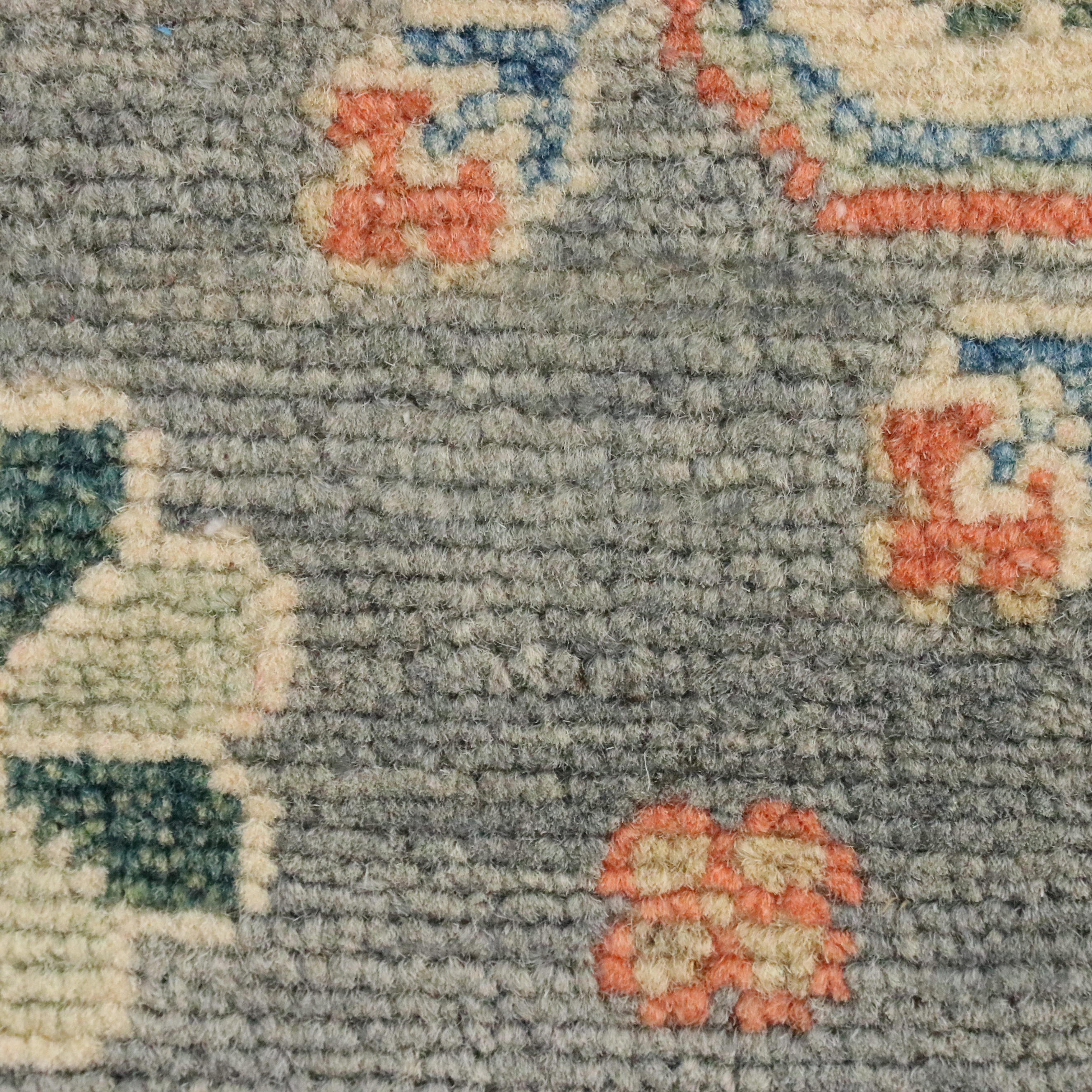 3'4 x 4'11 Hand-Knotted Afghan Kazak Accent Rug