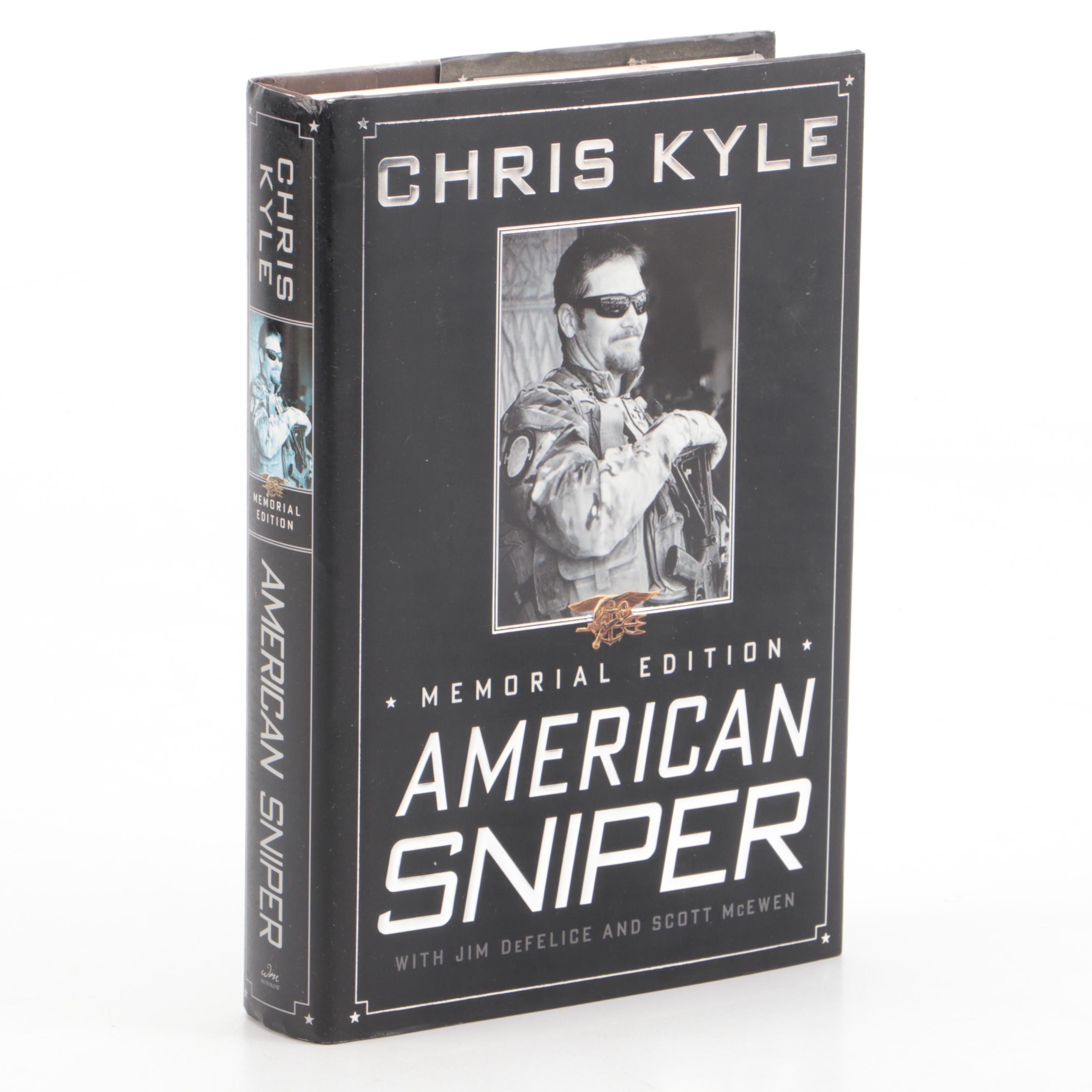 Memorial Edition "American Sniper" by Chris Kyle, 2013