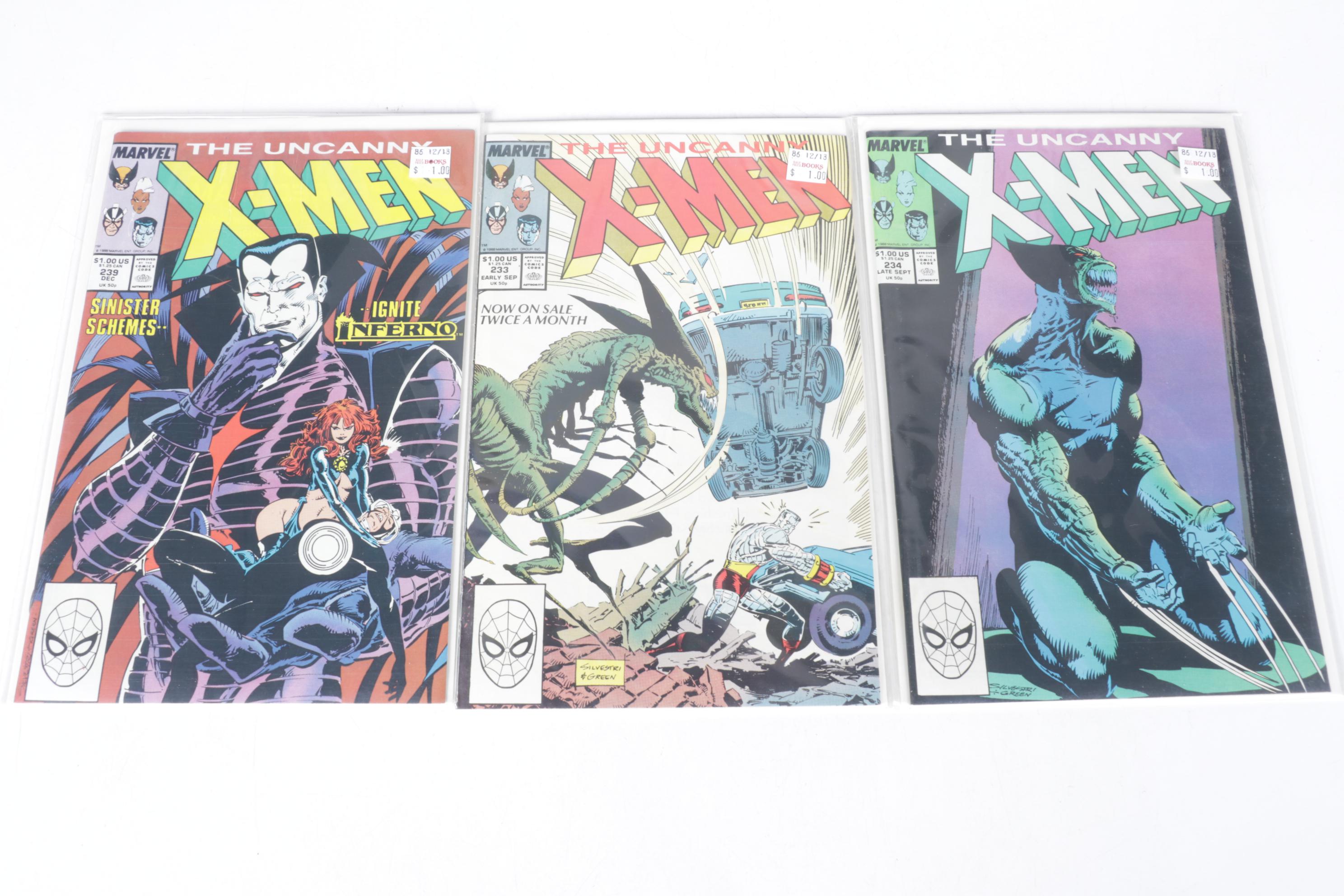 Marvel Comics "The Uncanny X-Men" Copper Age Comic Collection