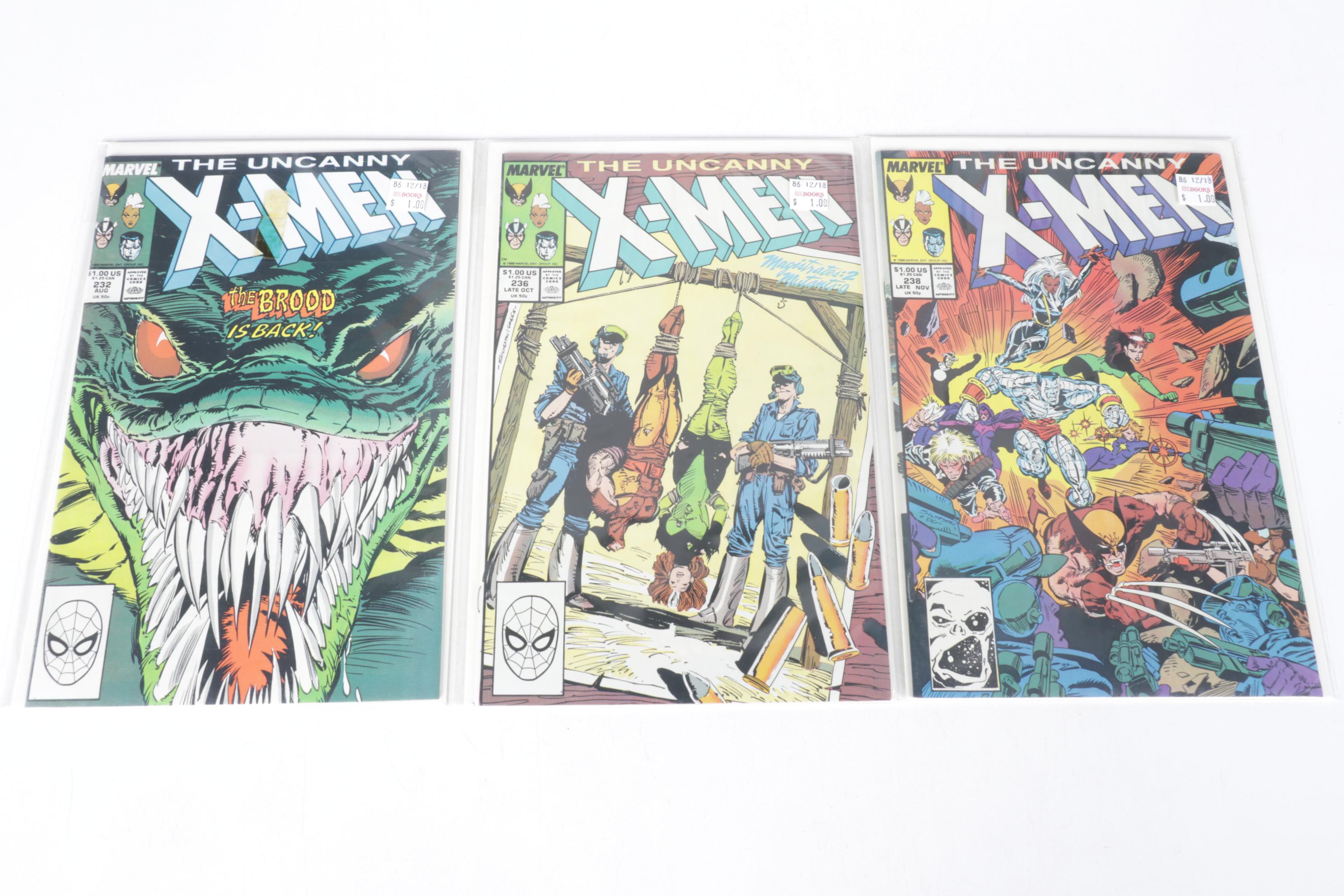 Marvel Comics "The Uncanny X-Men" Copper Age Comic Collection