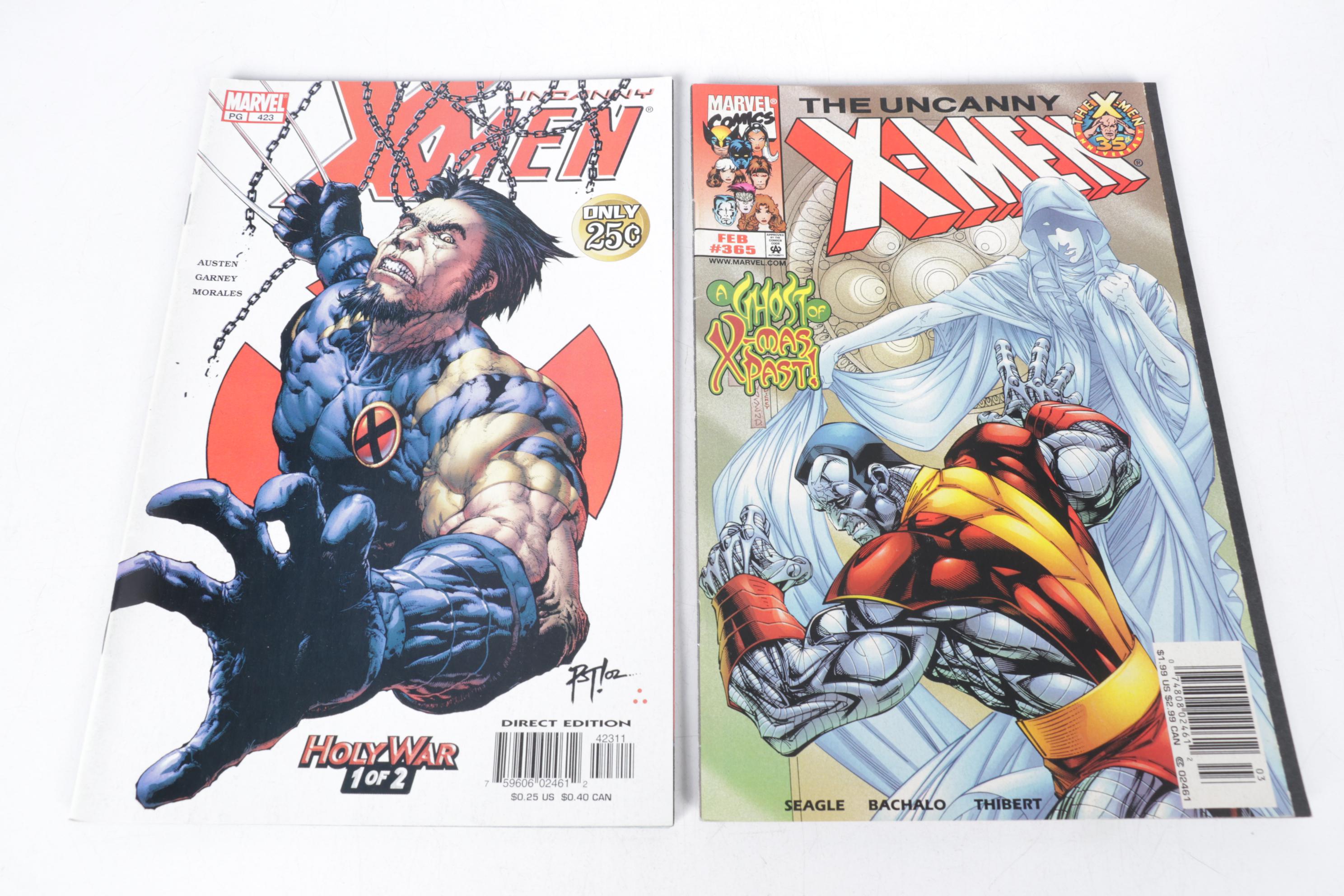 Marvel Comics "The Uncanny X-Men" Copper Age Comic Collection