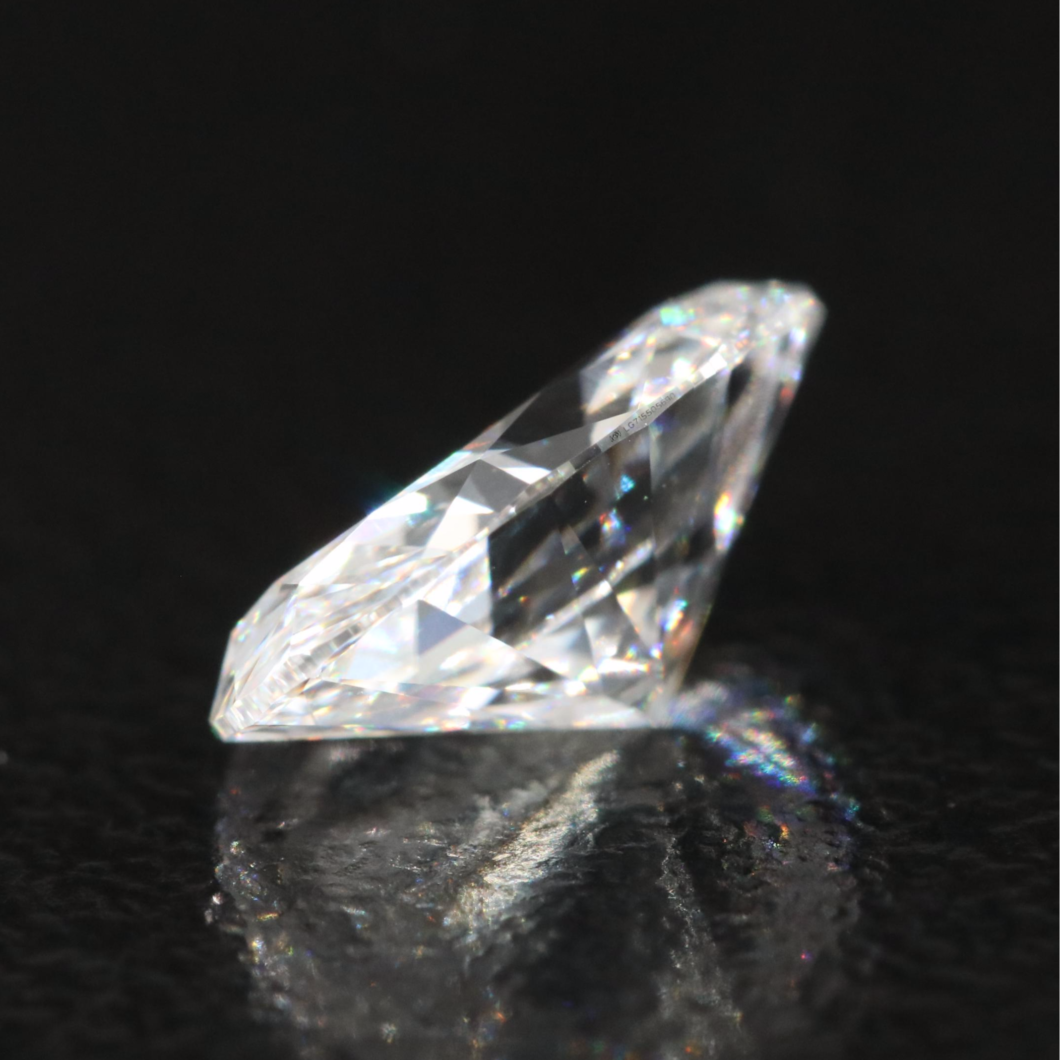 Loose 1.33 CT Lab Grown Diamond with IGI Report