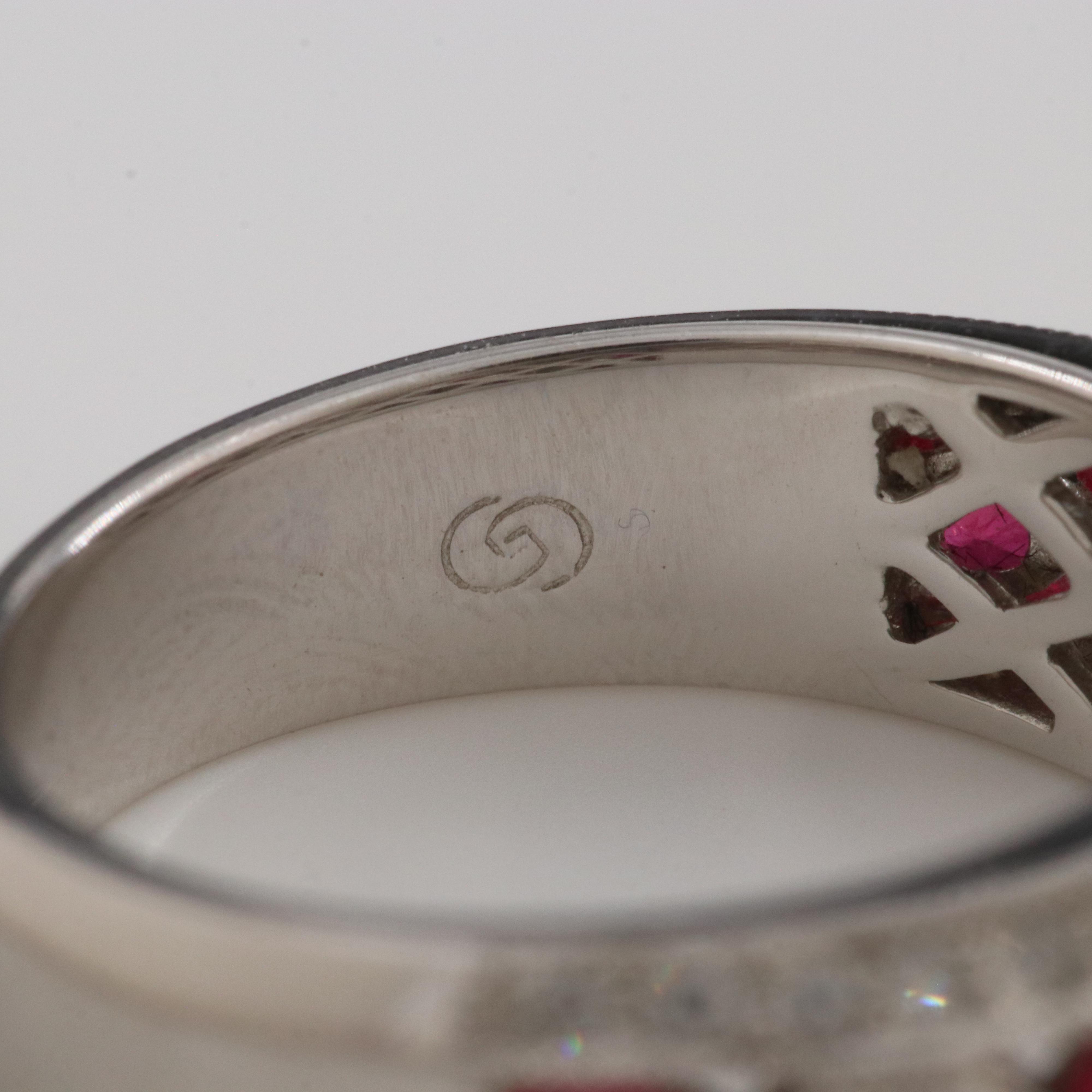 14K Ruby and Diamond Ring