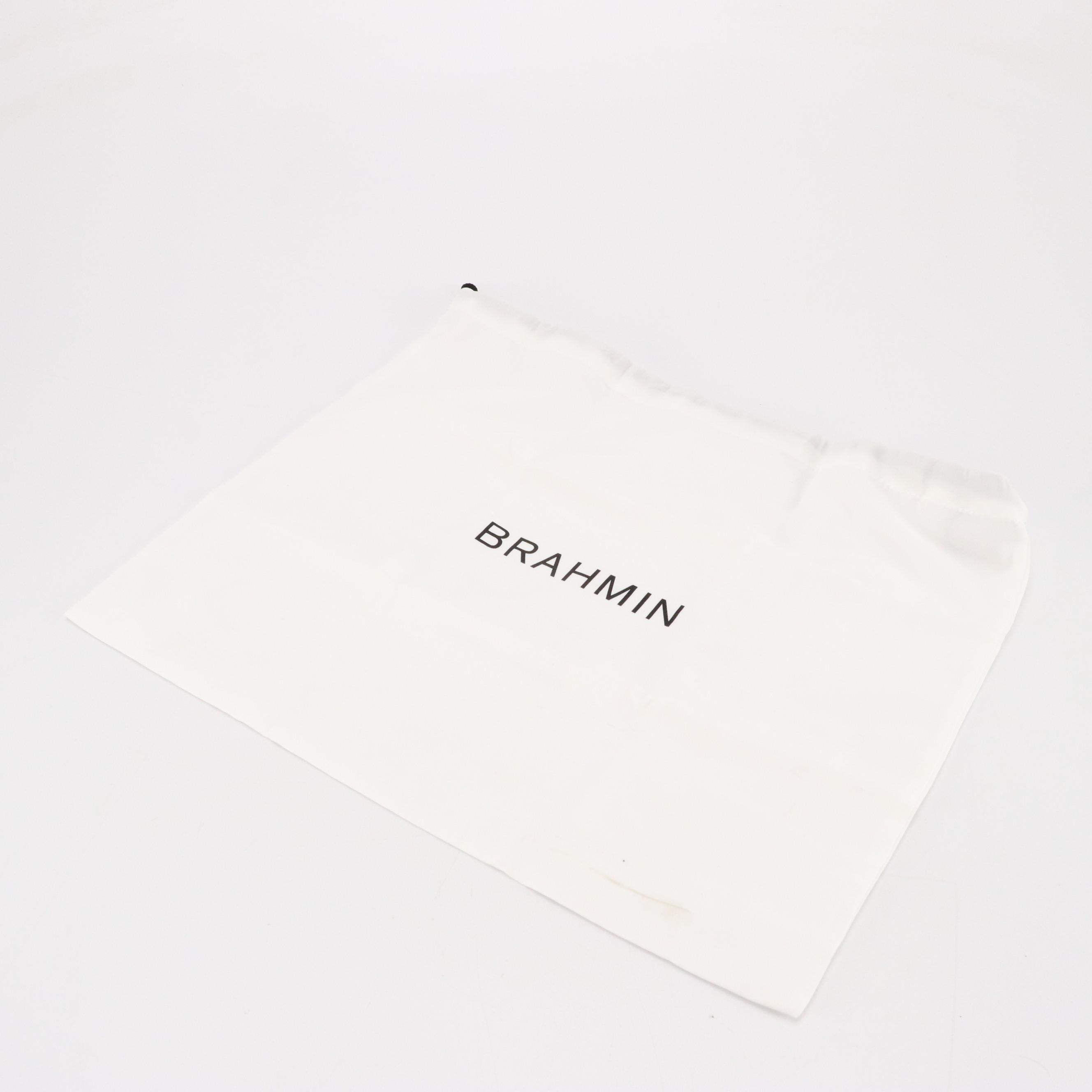 Brahmin Mod Esme Shoulder Bag in "Rose Water Akoni" Metallic Snakeskin Leather