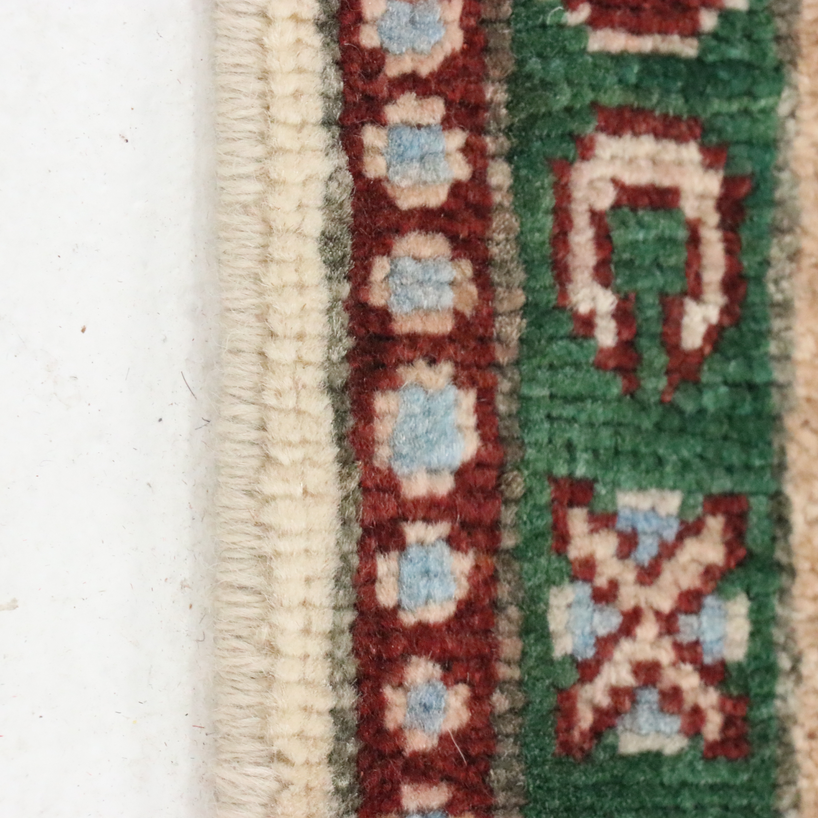 2'8 x 4'1 Hand-Knotted Afghan Khotan Accent Rug